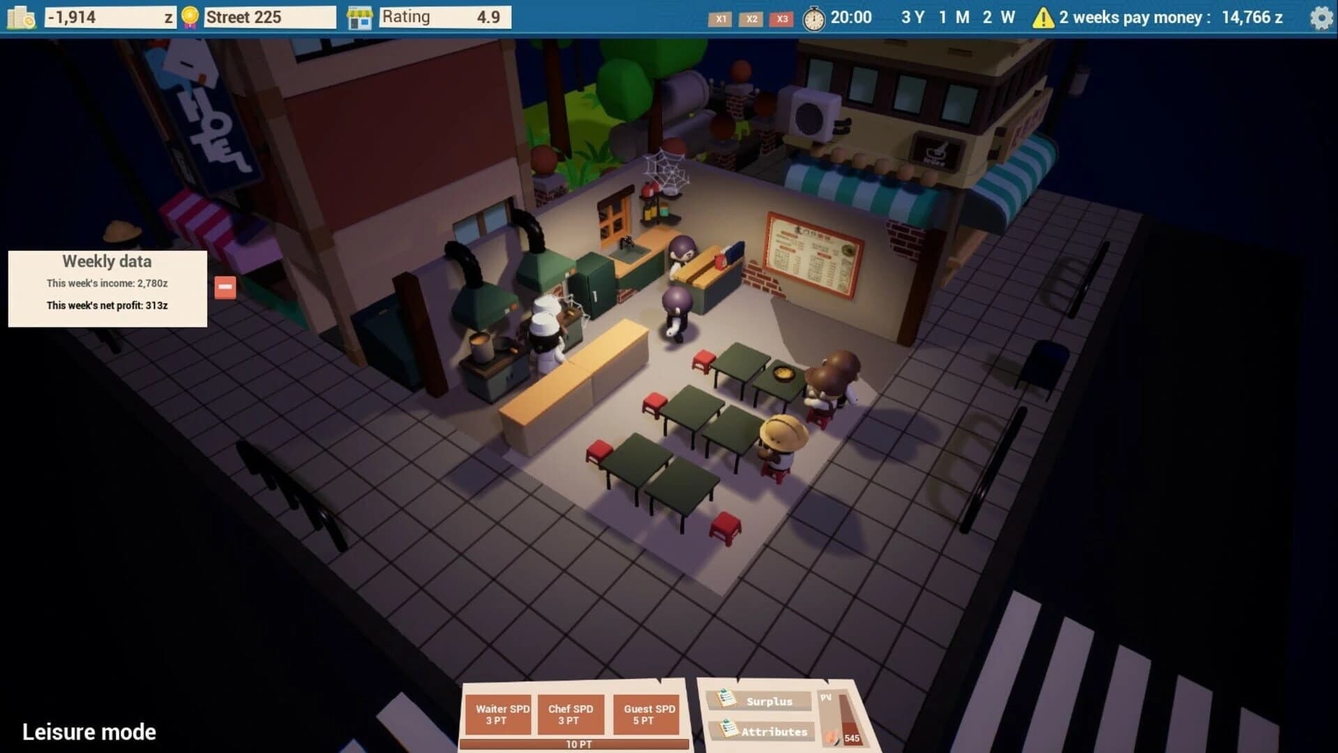 City Noodle Shop Simulator screenshot 3