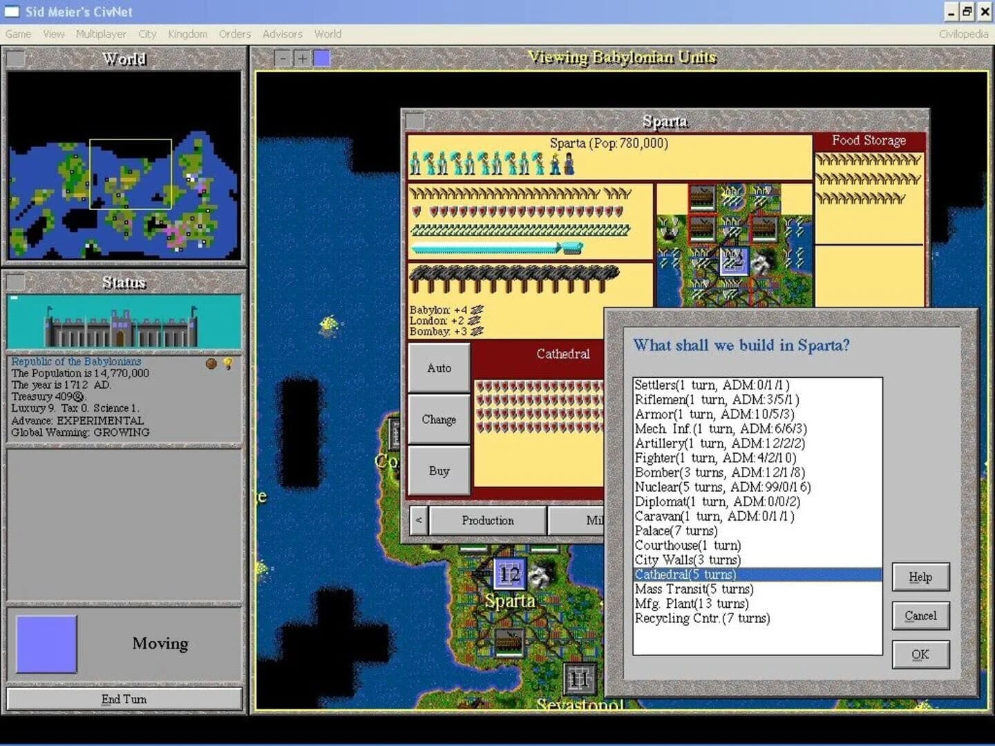 CivNet screenshot 3