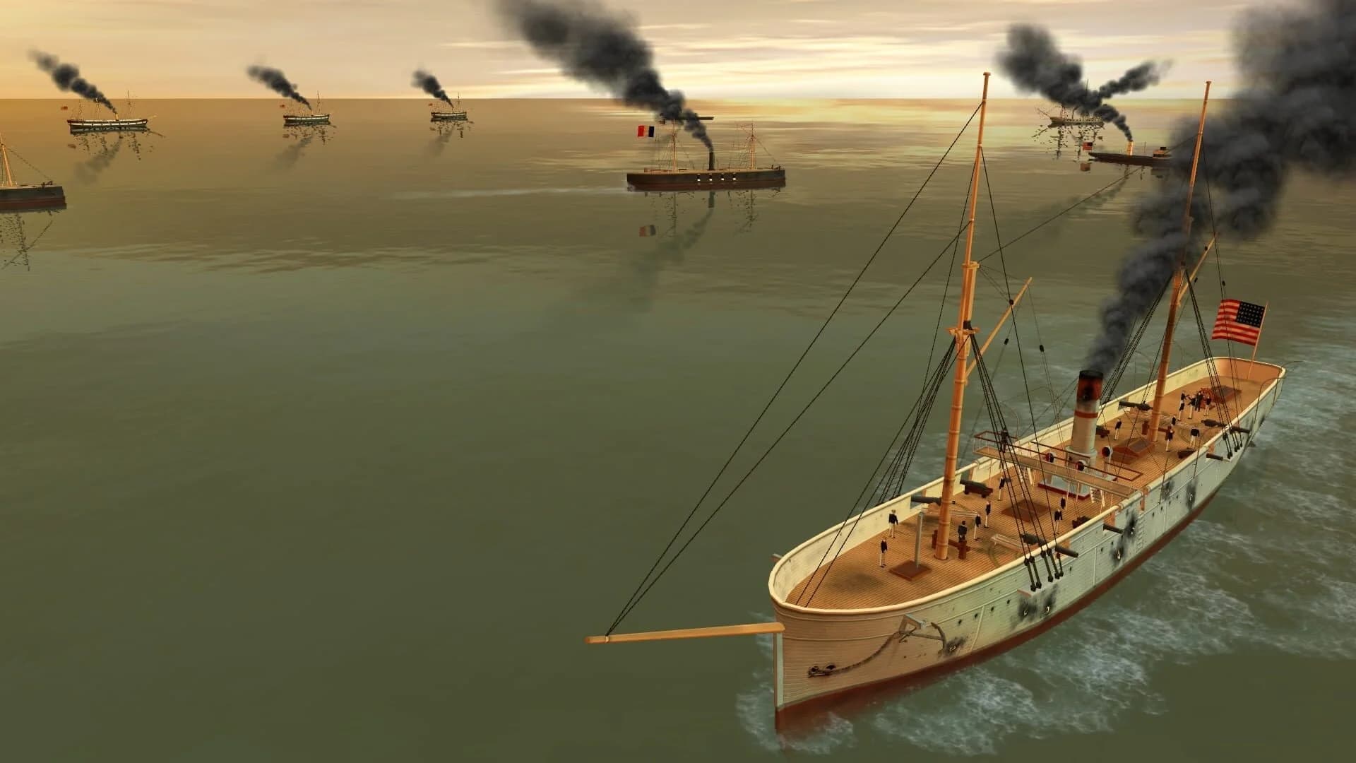 Clad in Iron: Gulf of Mexico 1864 screenshot 1