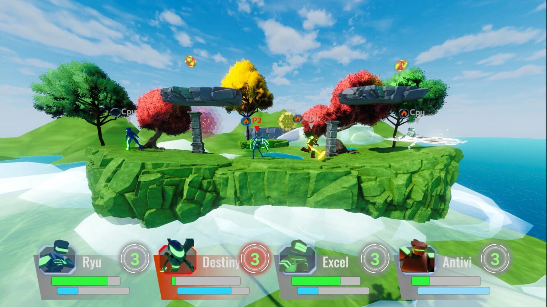 Clash of Digital: Rumble Smash screenshot 1