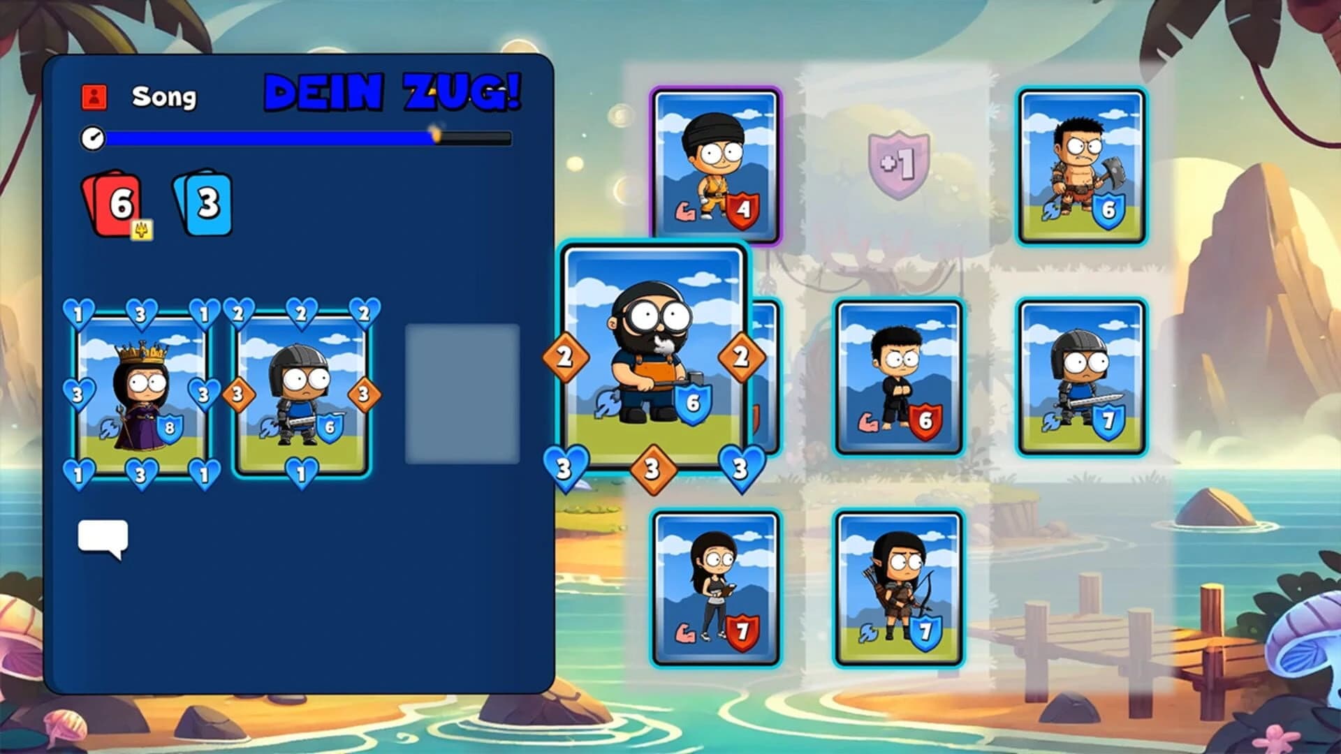 Clash of Weirdos: Card Carnage screenshot 1