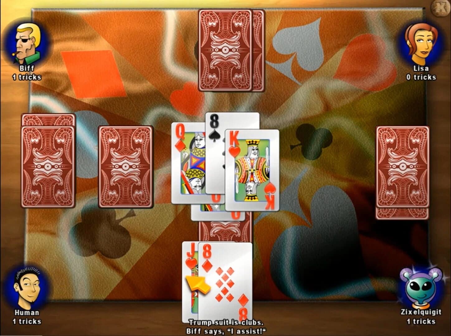 Classic Card Game Euchre screenshot 1