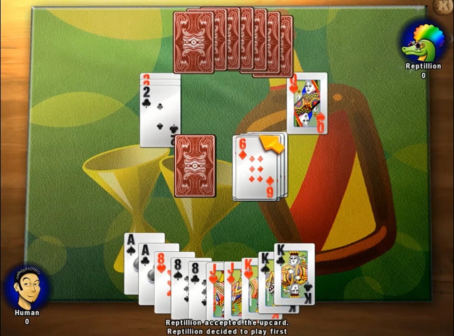 Classic Card Game Gin Rummy screenshot 1