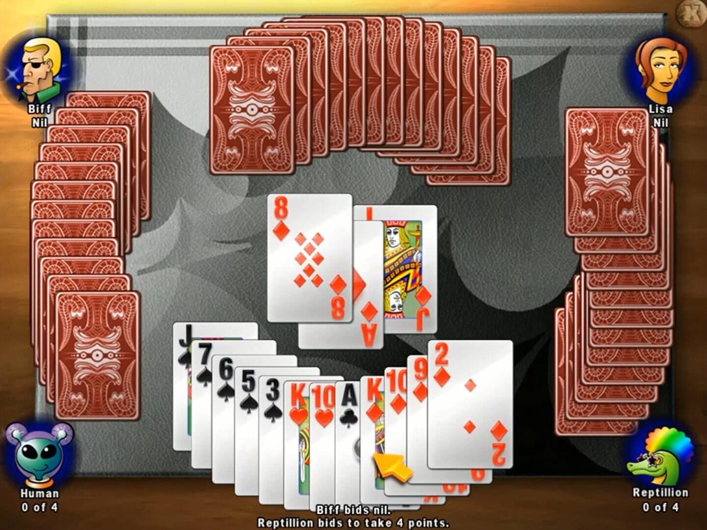 Classic Card Game Spades screenshot 3