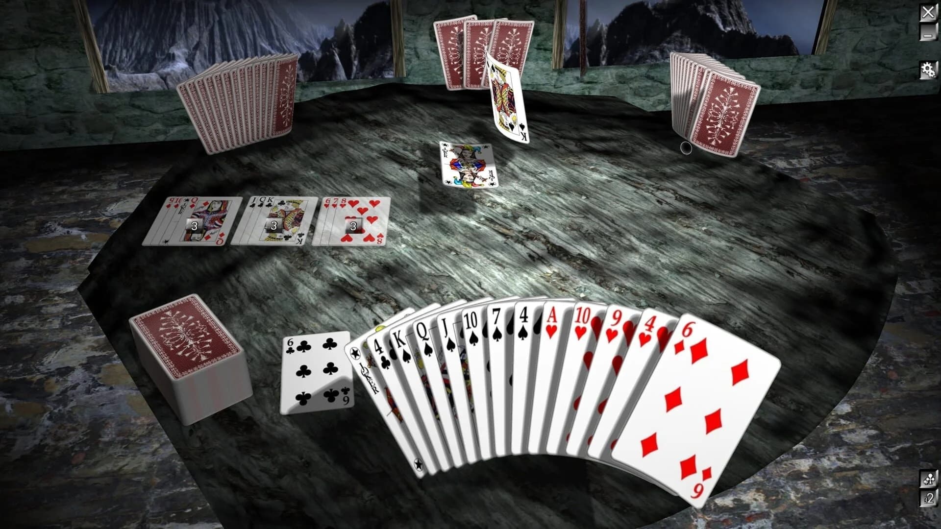 Classic Card Games 3D screenshot 1