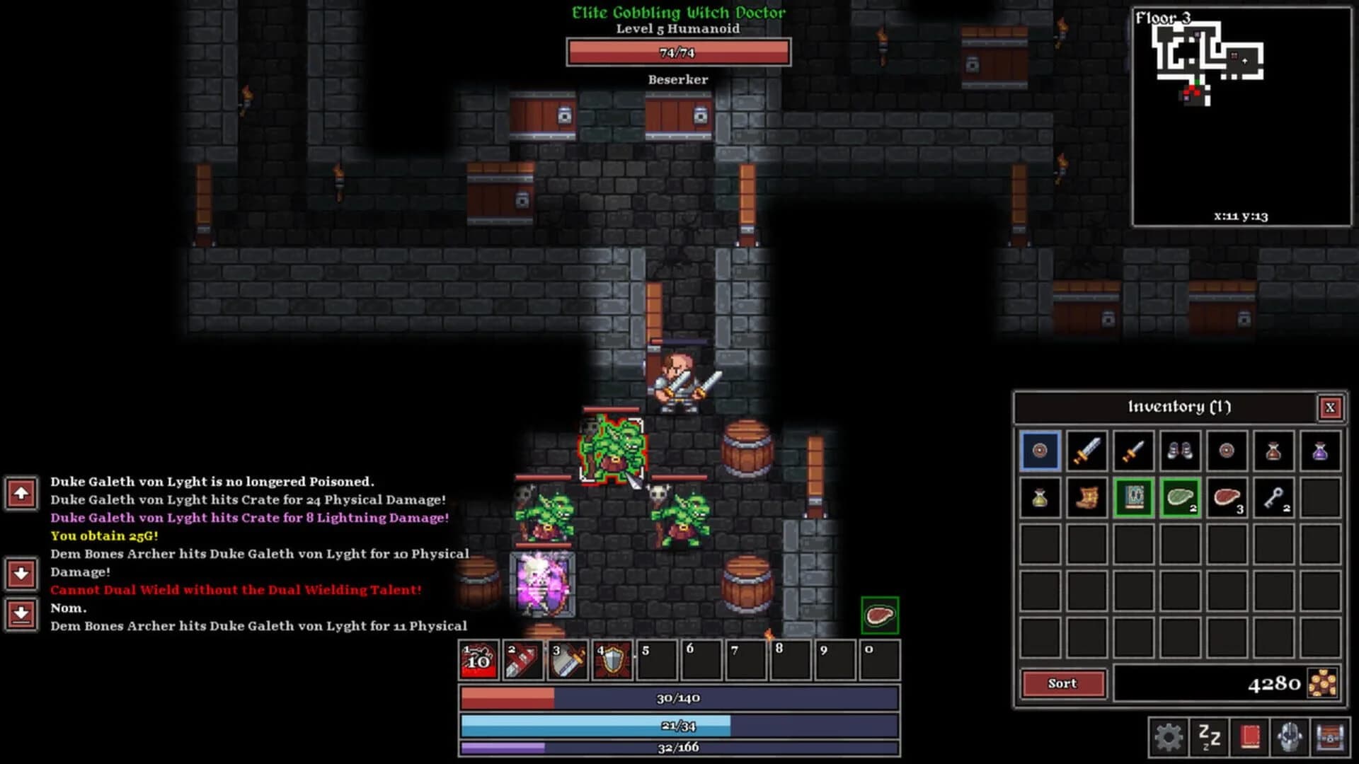 Claustrophobia: The Downward Struggle screenshot 5