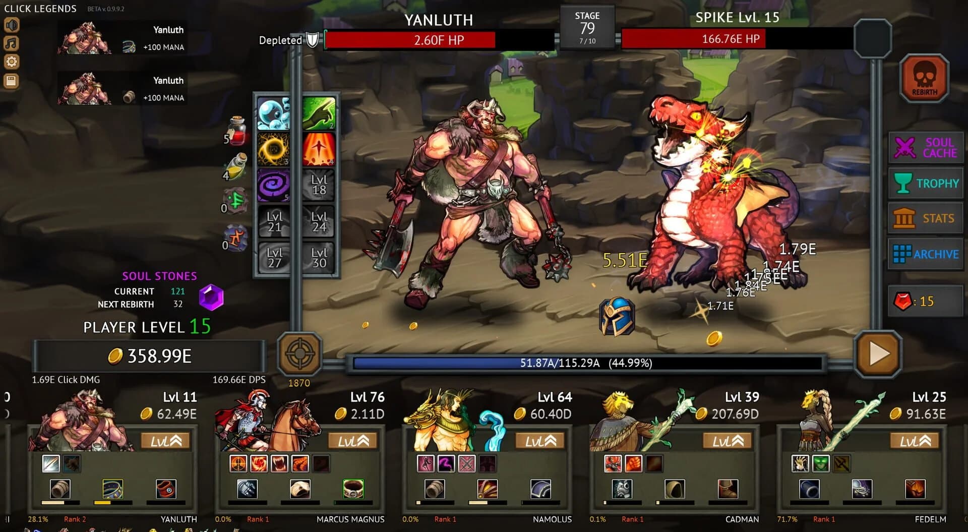 Click Legends screenshot 4