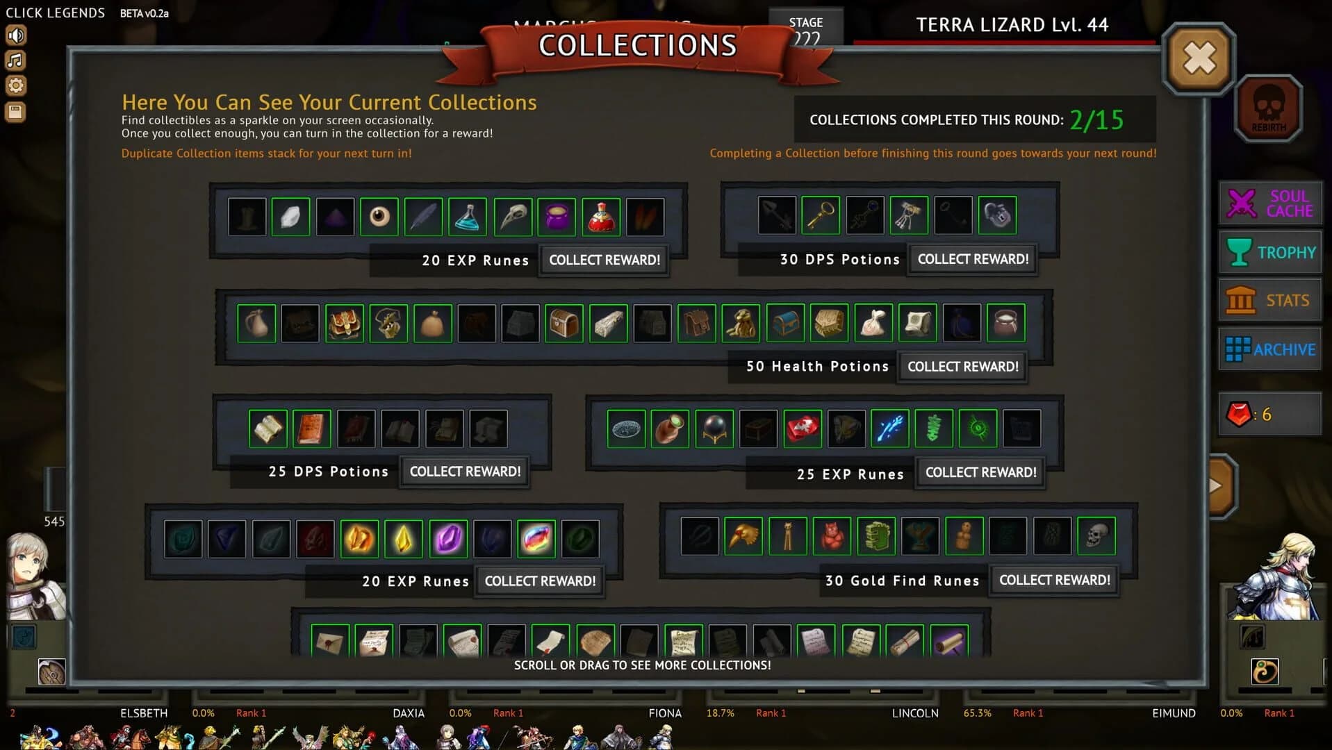 Click Legends screenshot 3