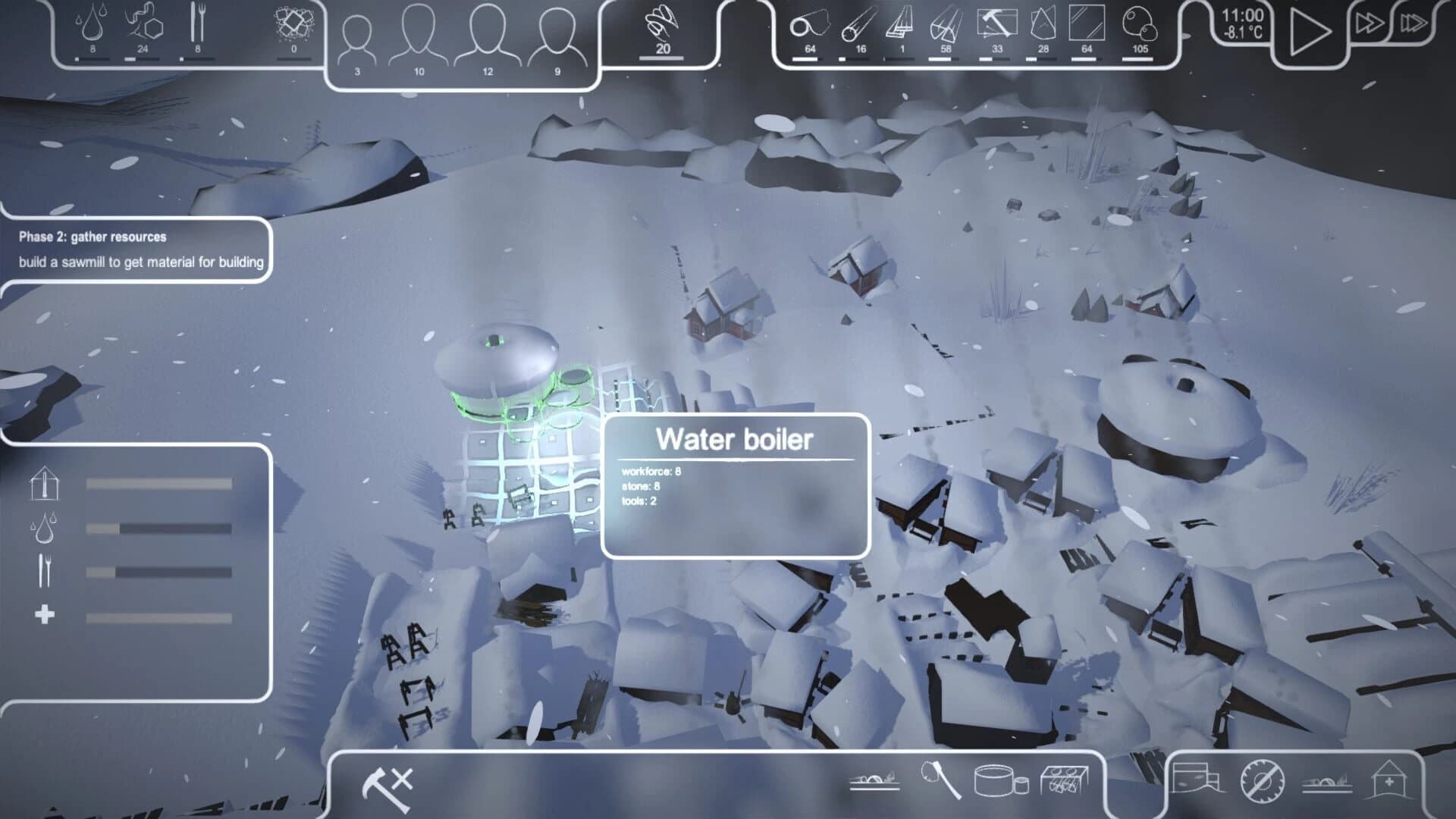 Climatic Survival: Northern Storm screenshot 1