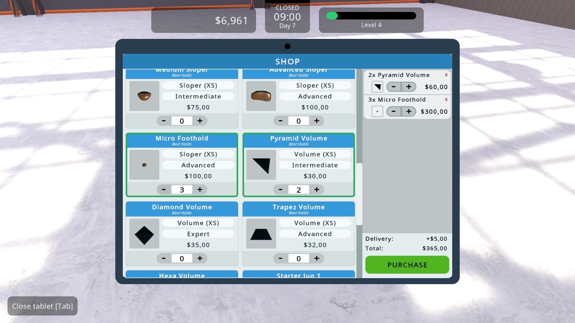 Climbing Gym Simulator screenshot 1