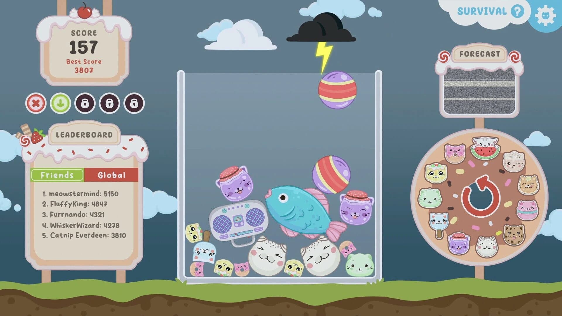Cloudy with a Chance of Kittens screenshot 2