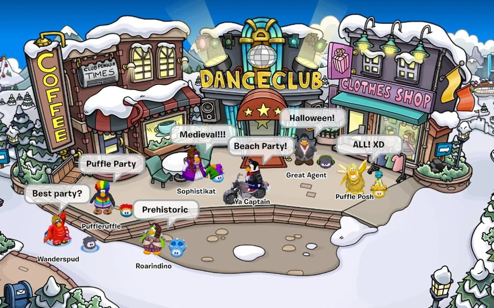 Club Penguin screenshot 3