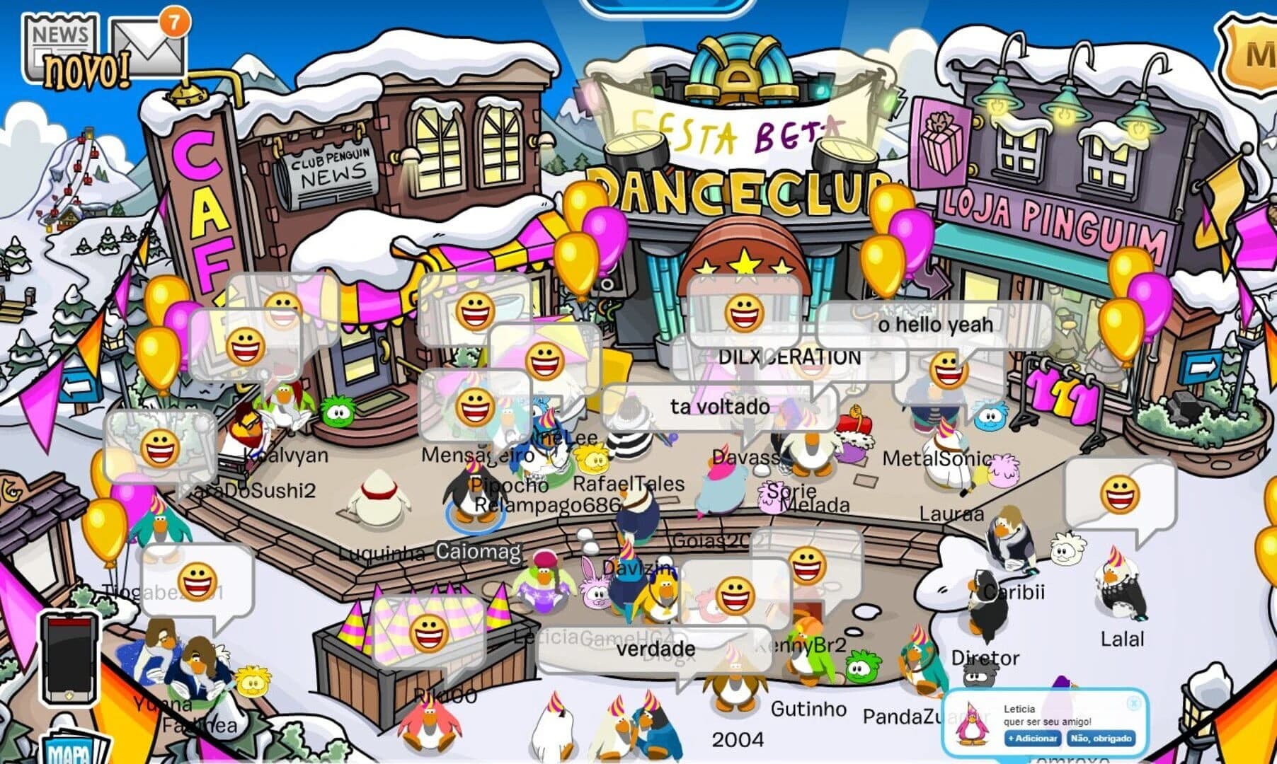 Club Penguin Brasil screenshot 5