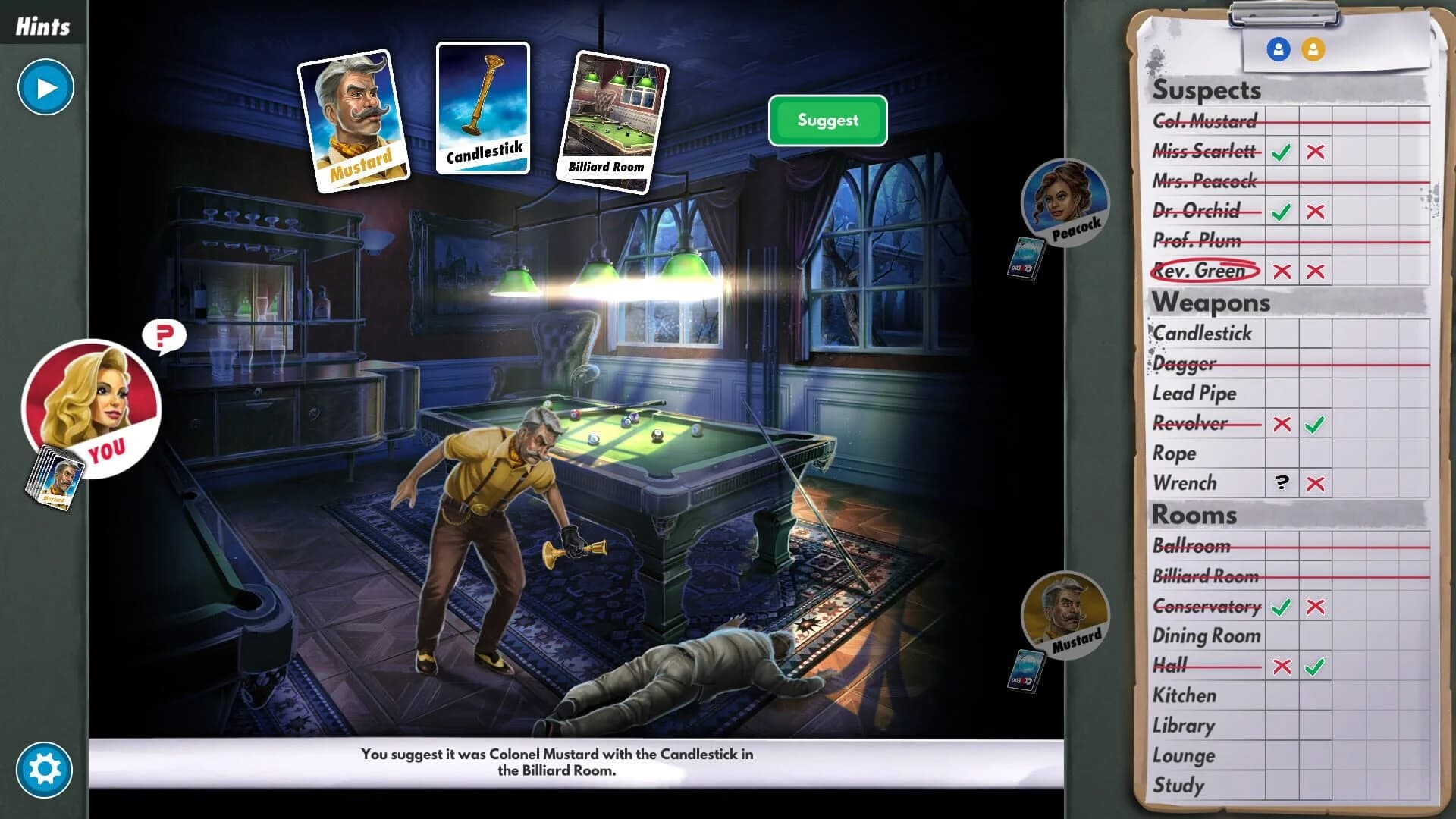 Clue/Cluedo: Classic screenshot 4