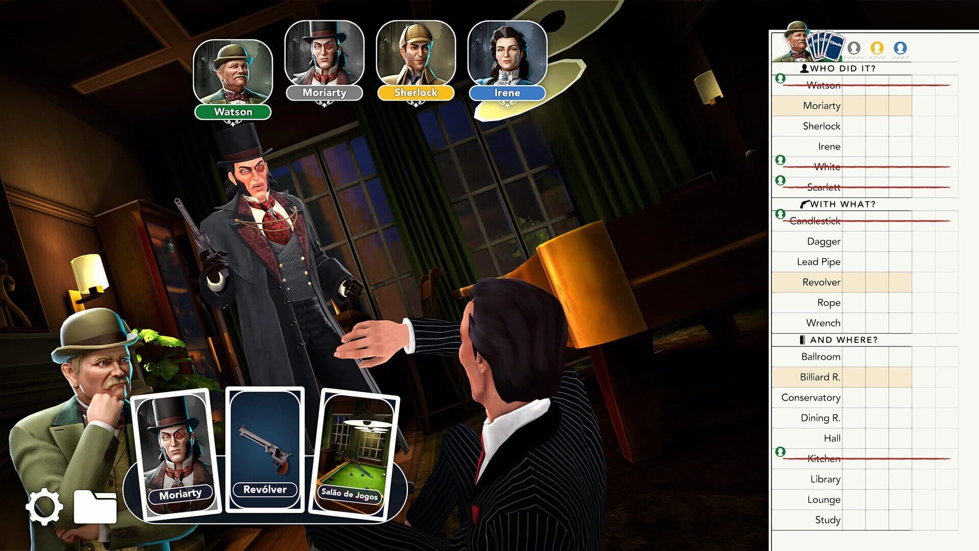 Clue/Cluedo: Sherlock Suspect Pack screenshot 3