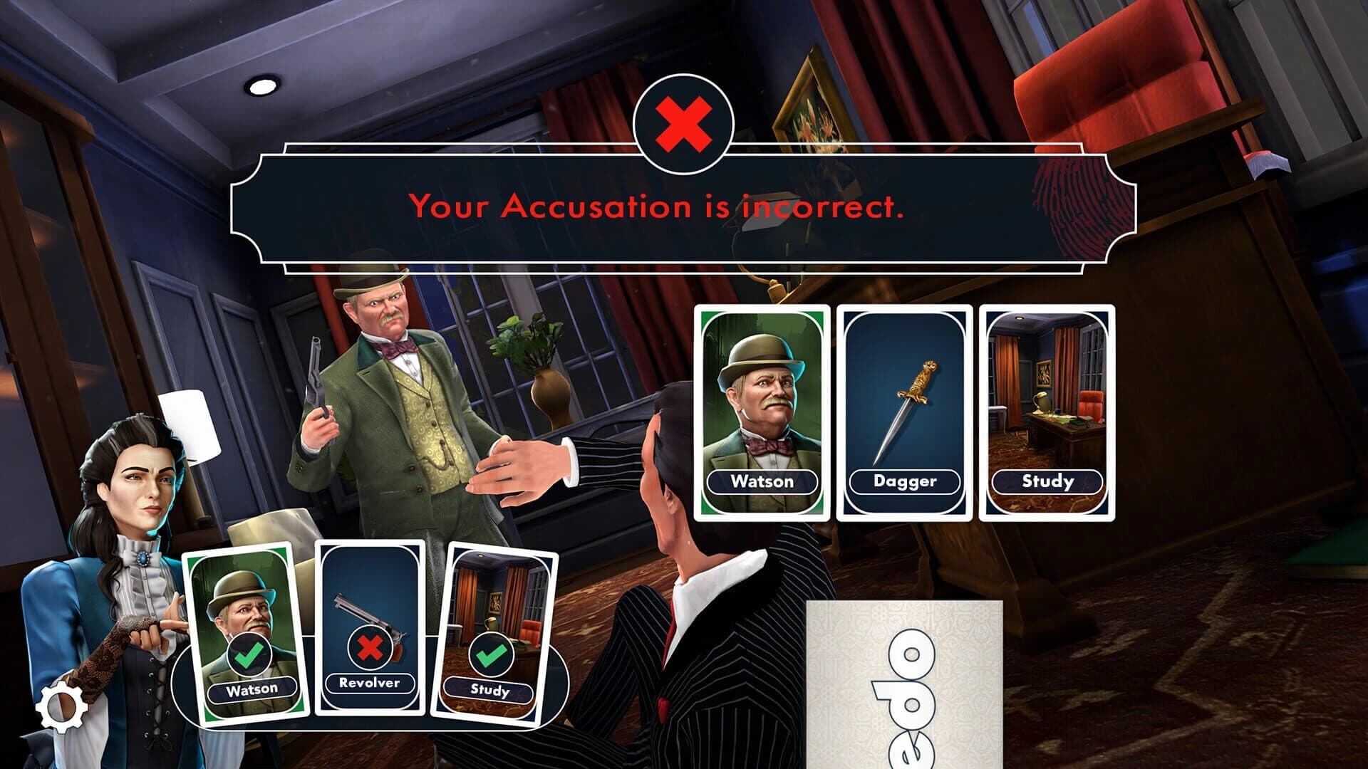 Clue/Cluedo: Sherlock Suspect Pack screenshot 5