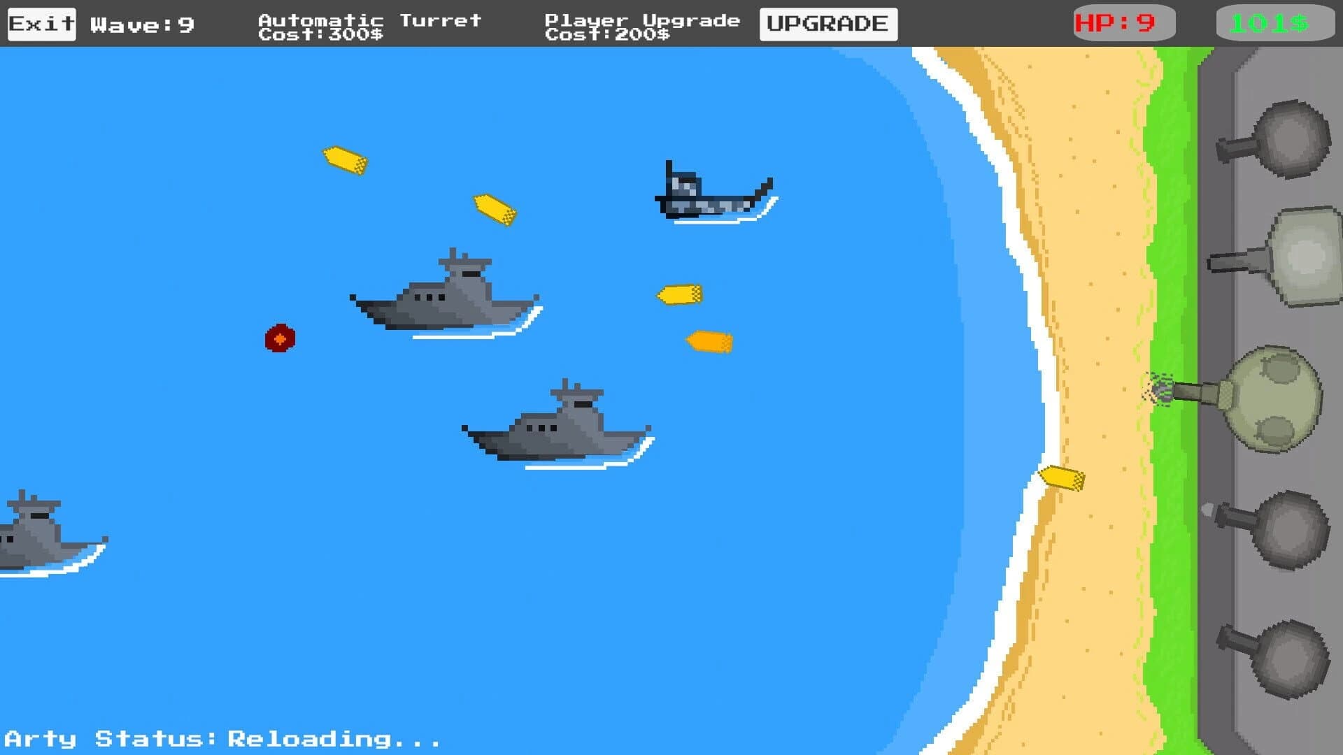 Coastal Defense screenshot 1