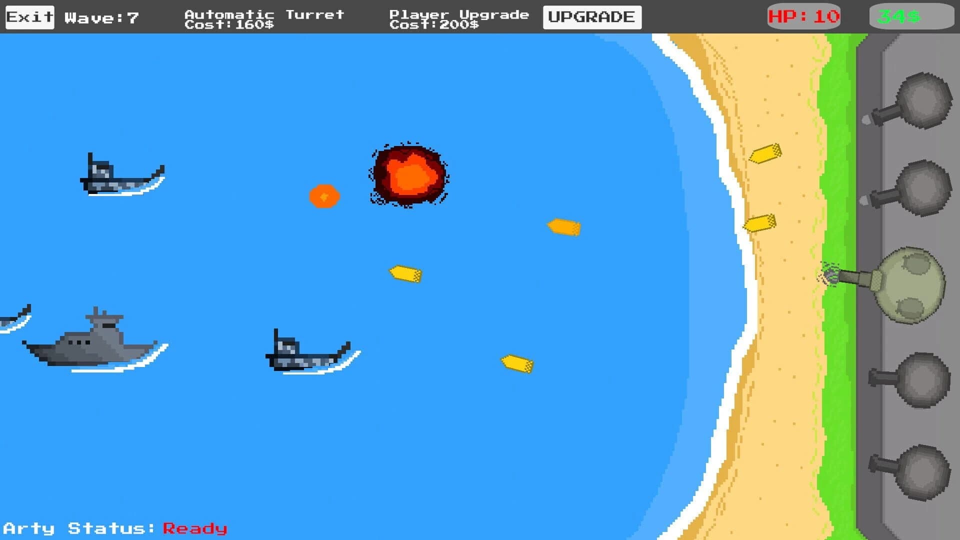 Coastal Defense screenshot 4