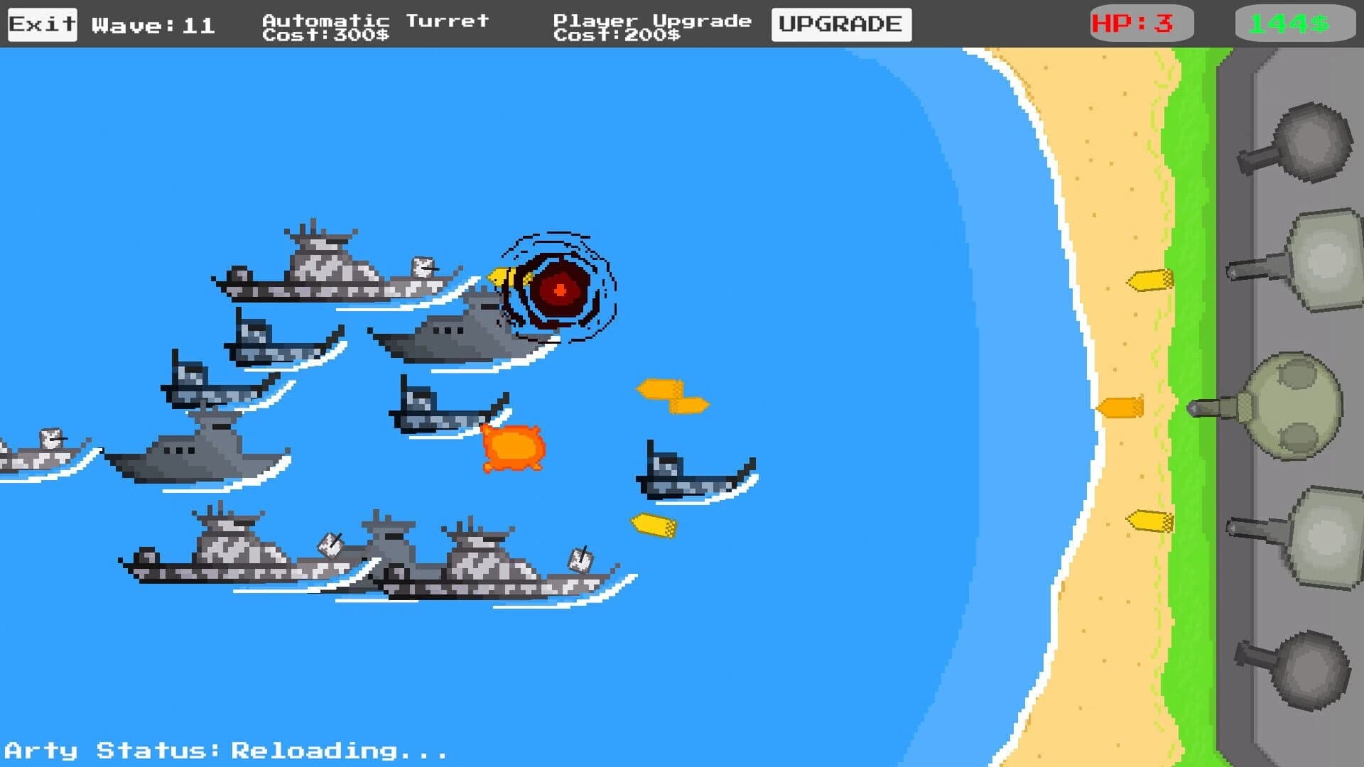 Coastal Defense screenshot 2
