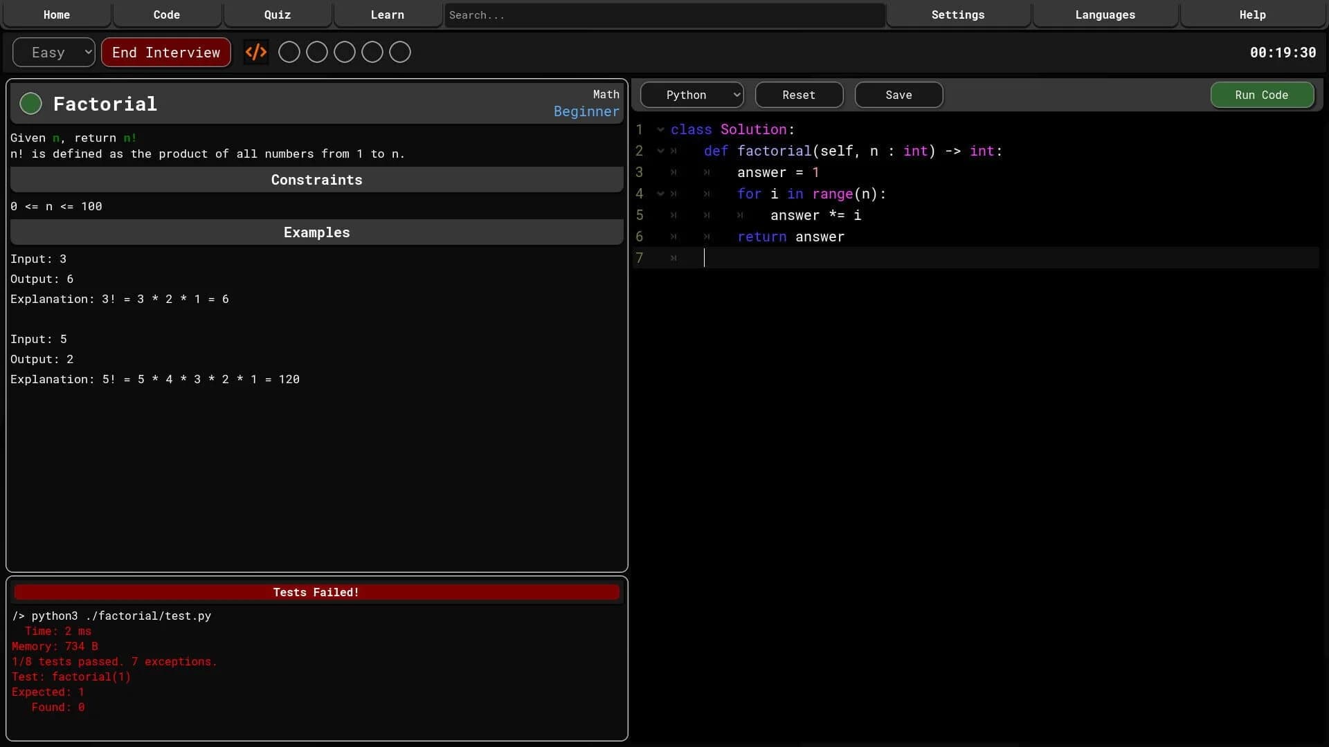 Code Trainer screenshot 5