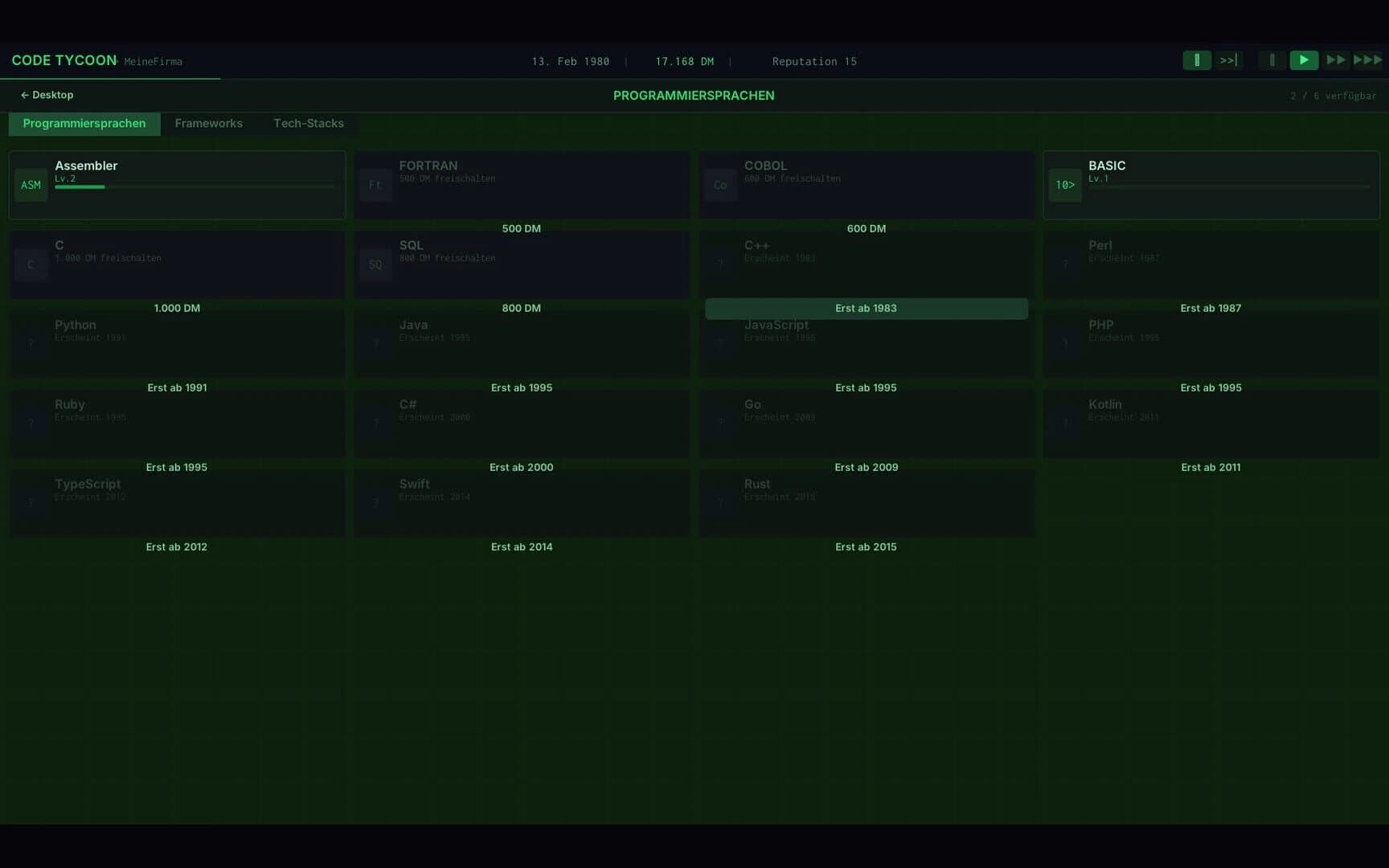 Code Tycoon screenshot 1