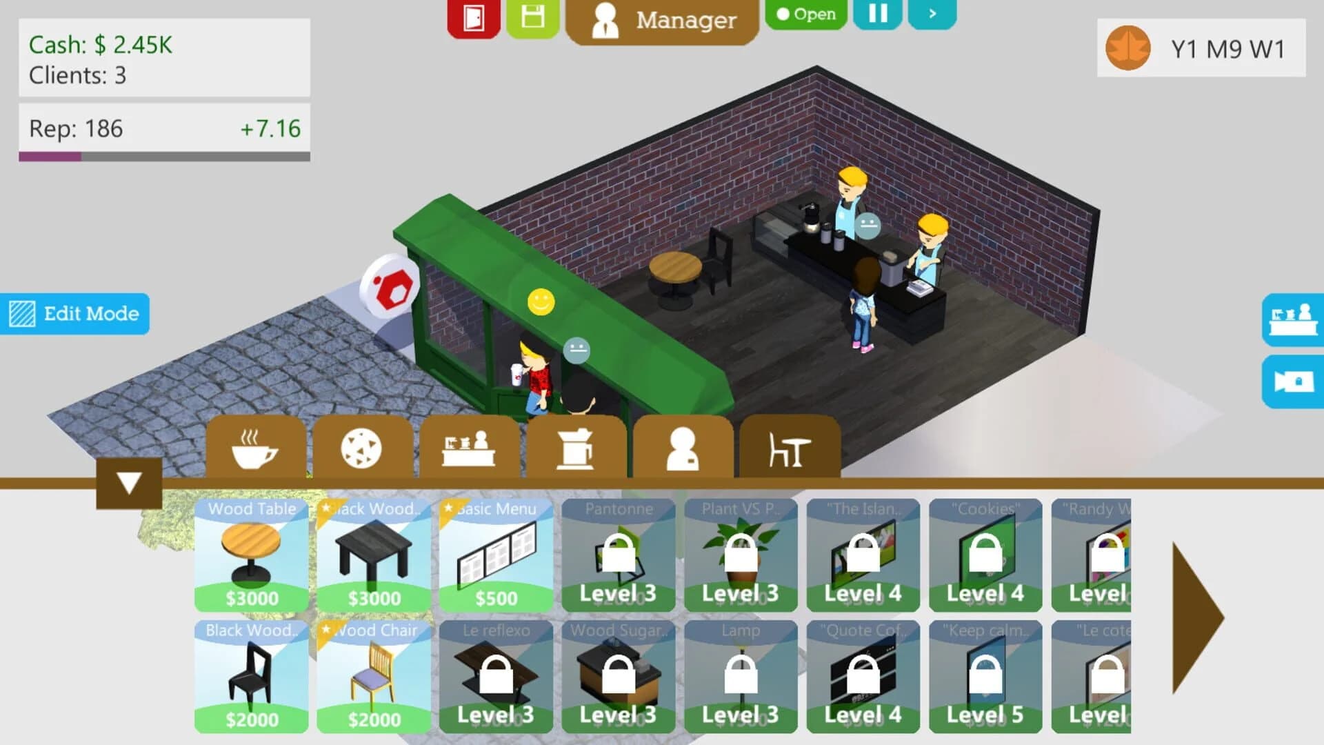 Coffee Shop Tycoon screenshot 1