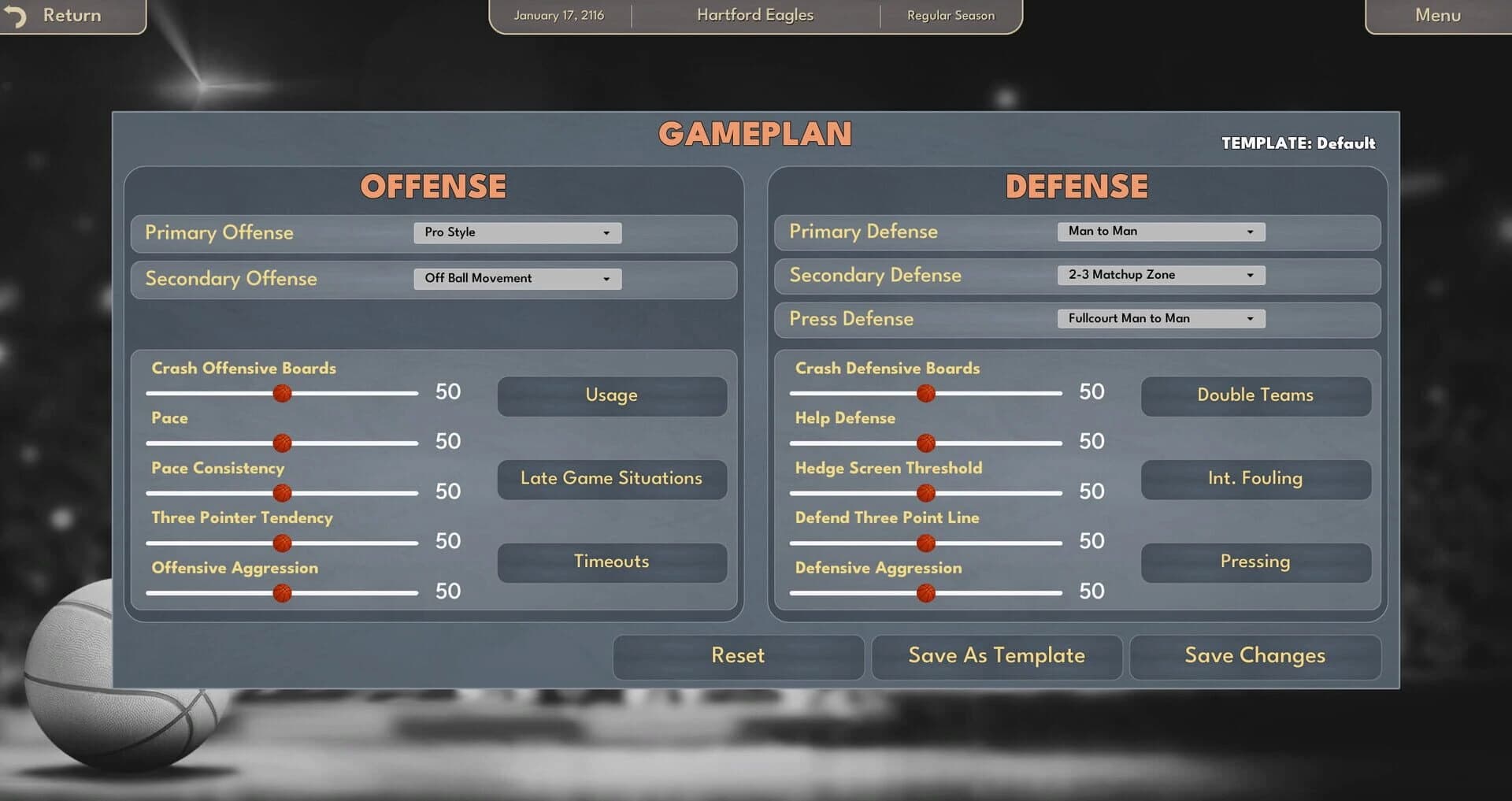 College Basketball Manager screenshot 5
