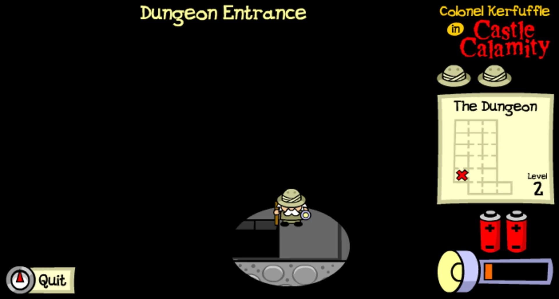 Colonel Kerfuffle in Castle Calamity screenshot 1