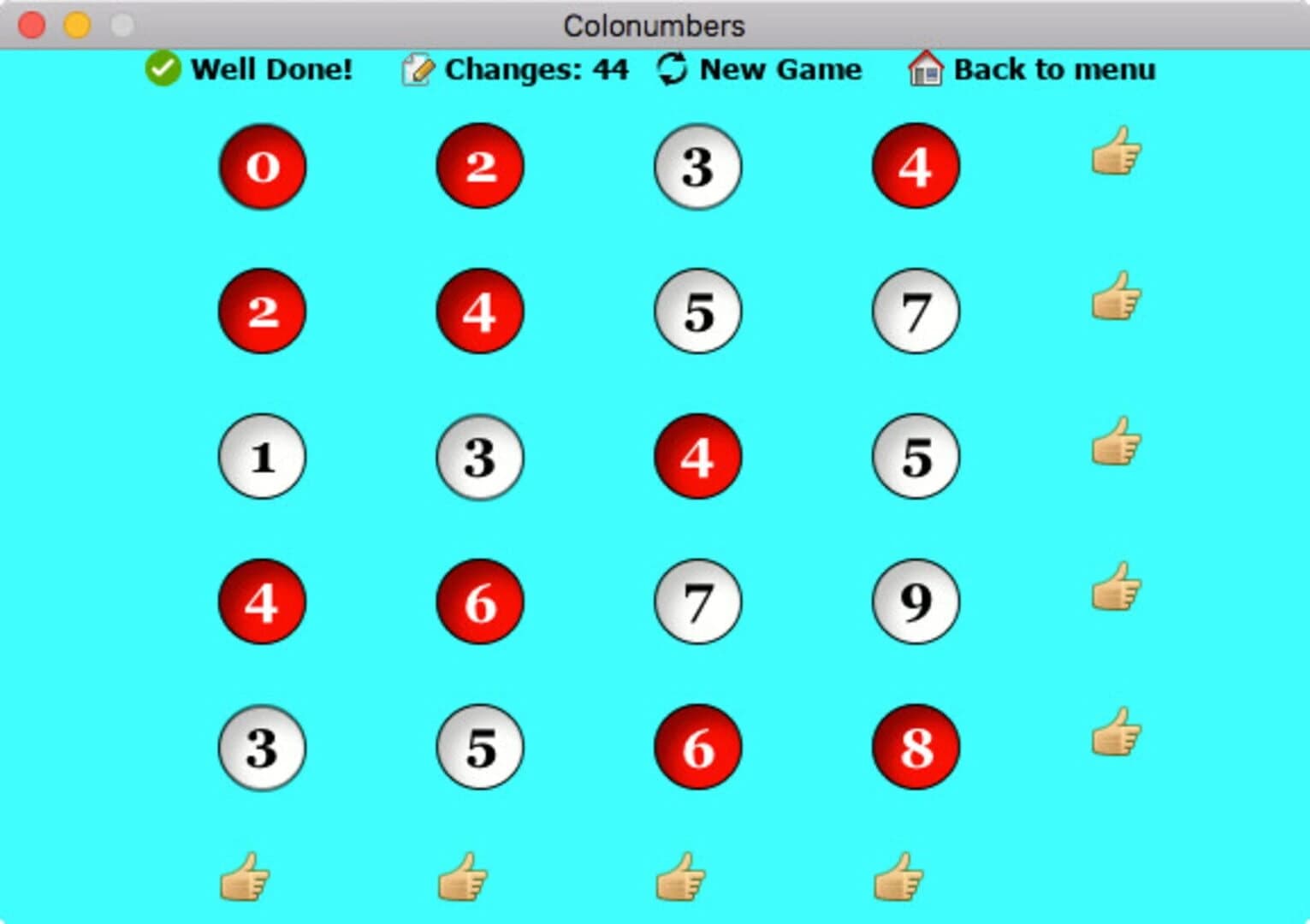 Colonumbers screenshot 3