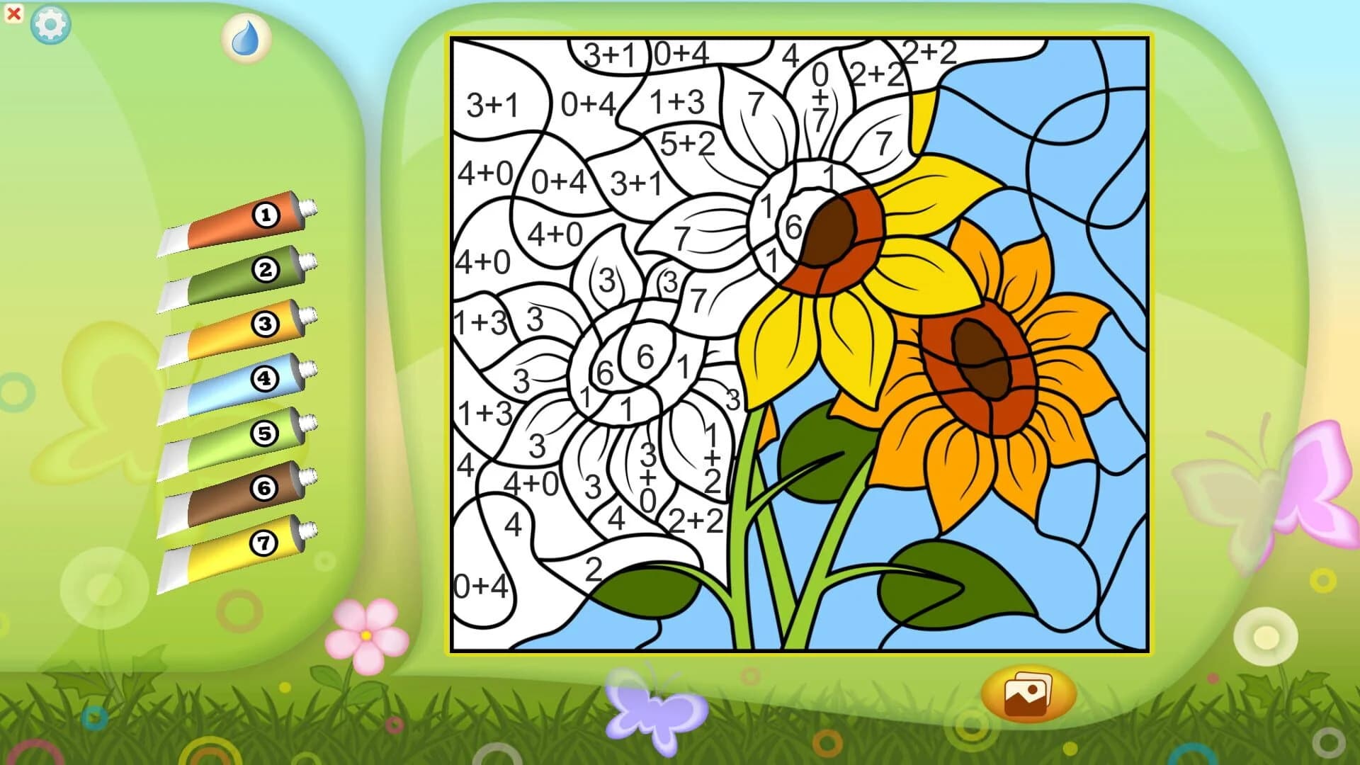 Color by Numbers - Flowers screenshot 3