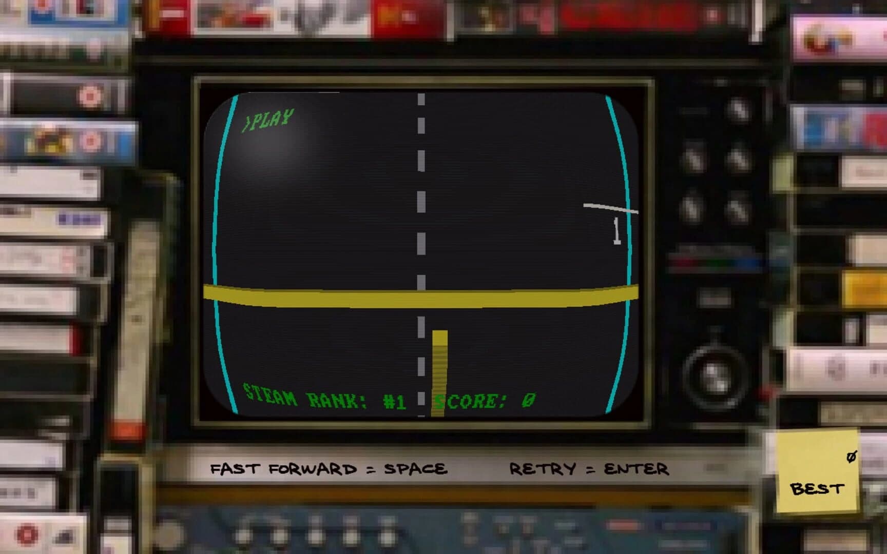 Color Retro Racer: Miles Challenge screenshot 2