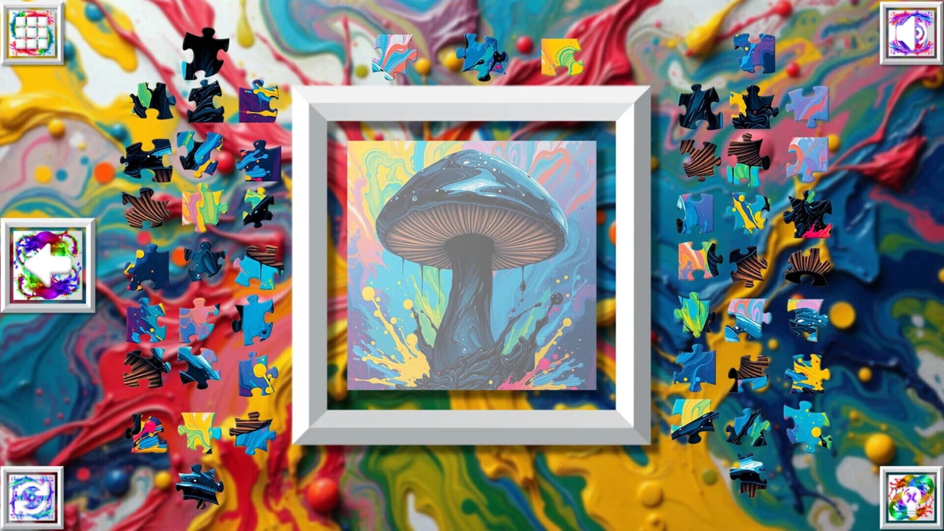 Color Splash: Mushrooms screenshot 3