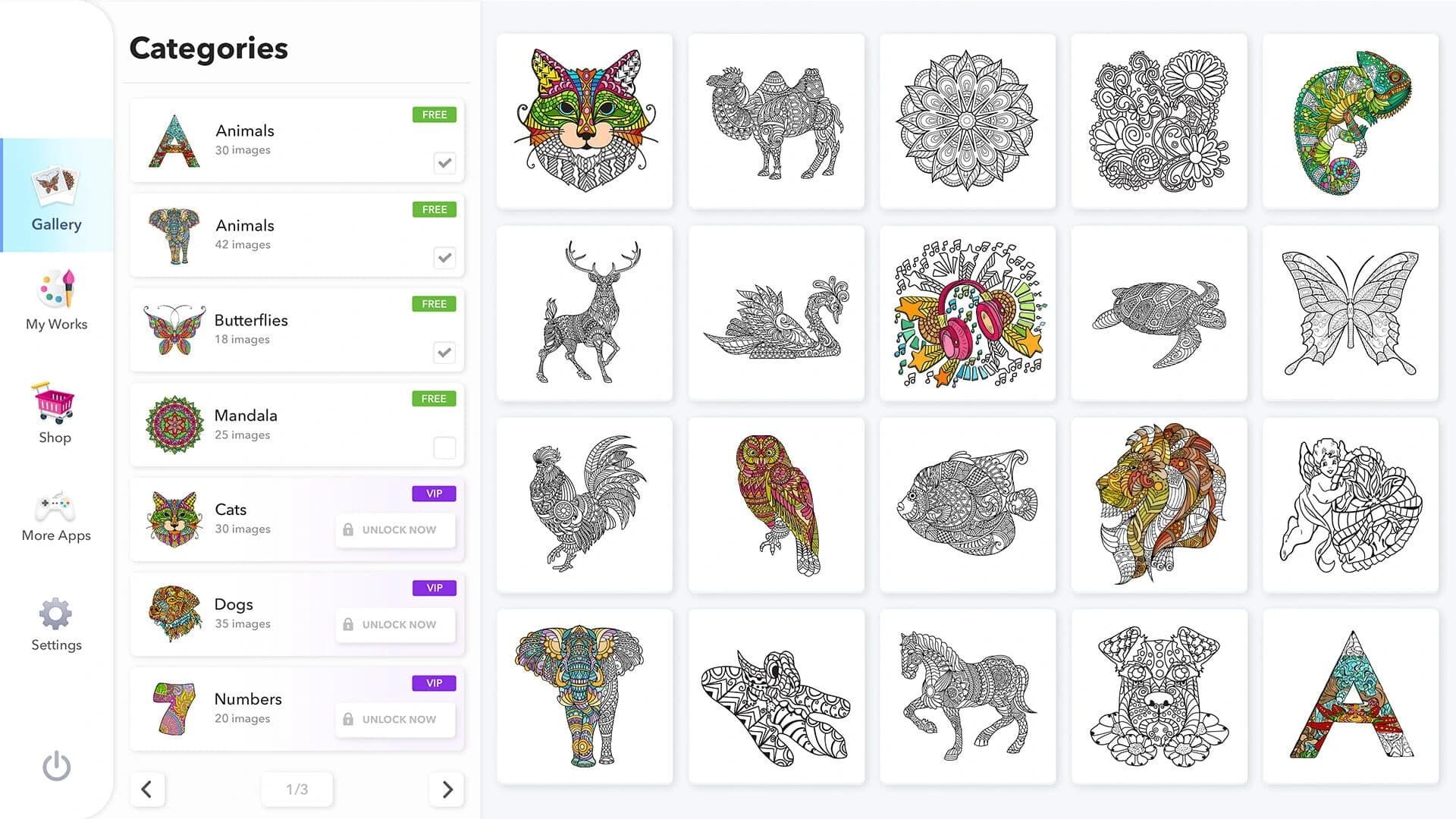 Coloring Book for Adults screenshot 4