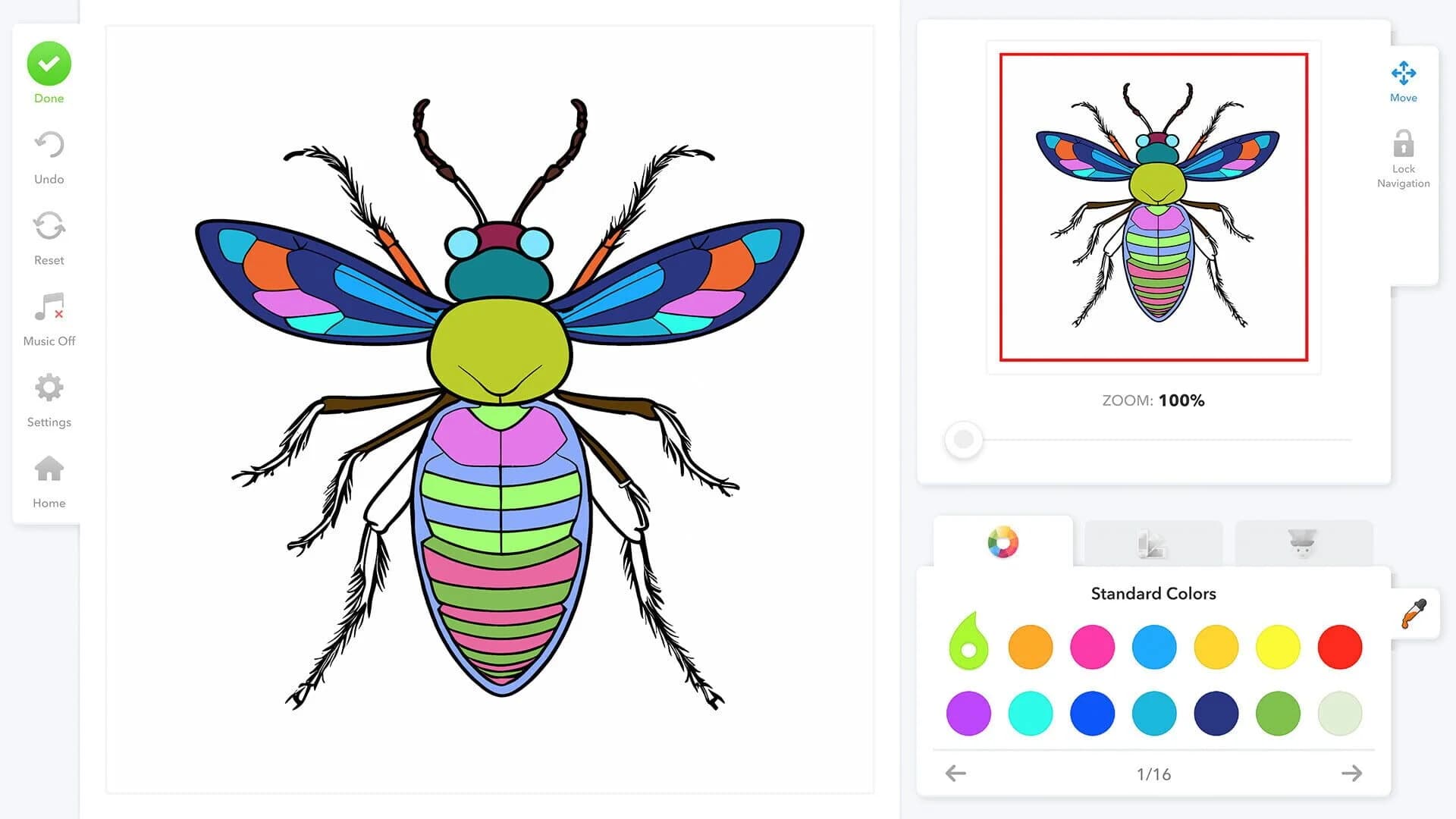 Coloring Book for Adults 2 screenshot 4