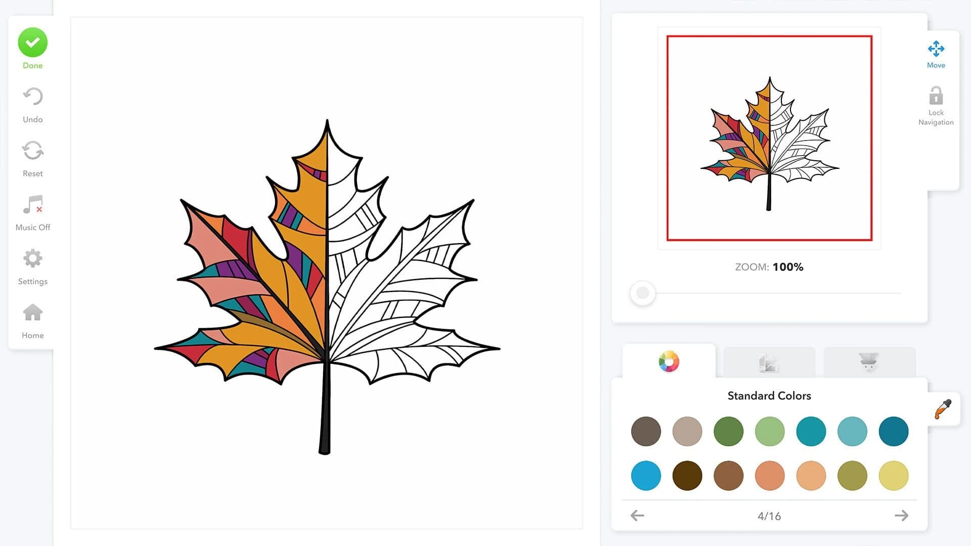 Coloring Book for Adults 2: Full Version screenshot 3