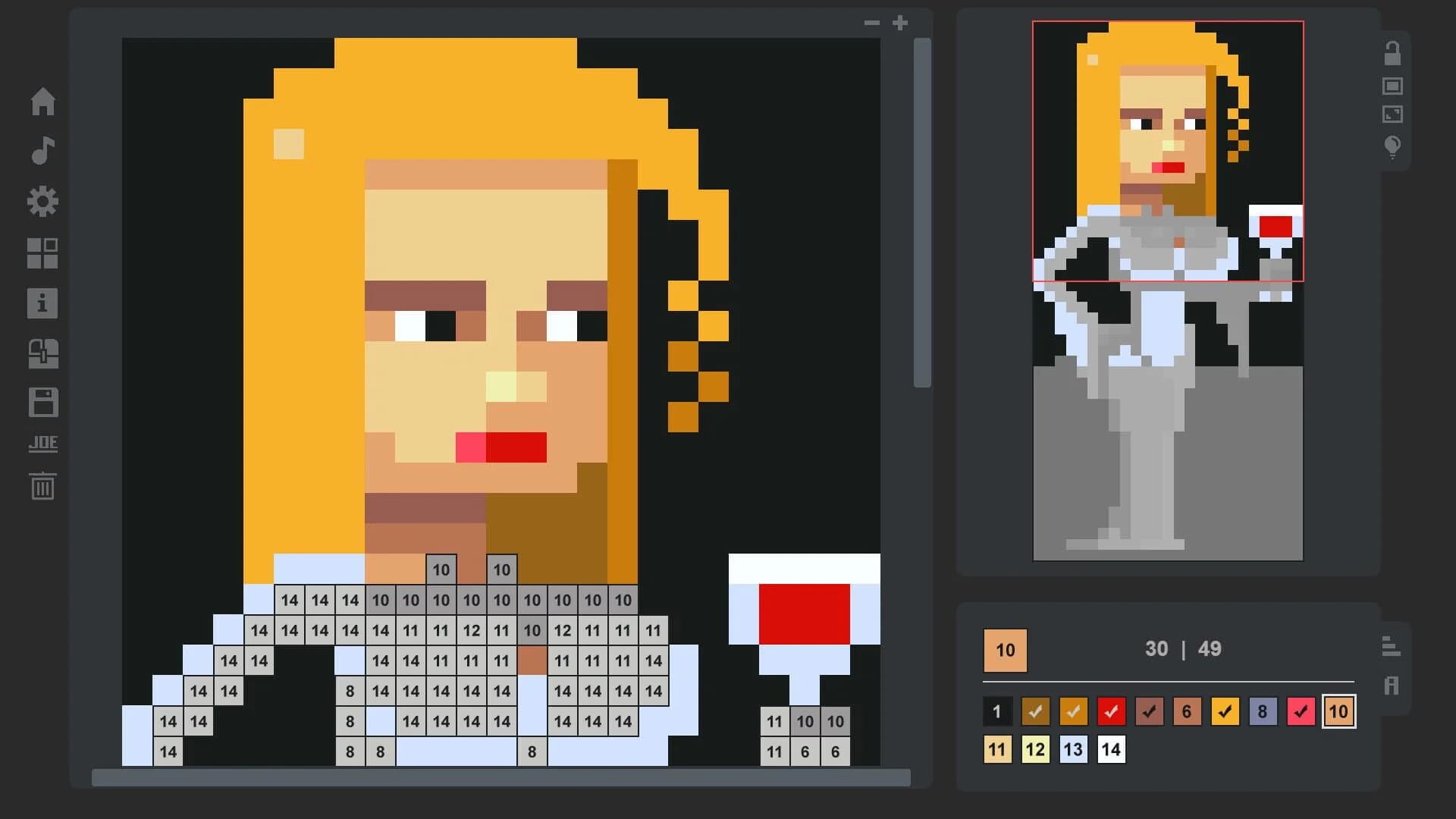 Coloring Game: Pixel screenshot 1