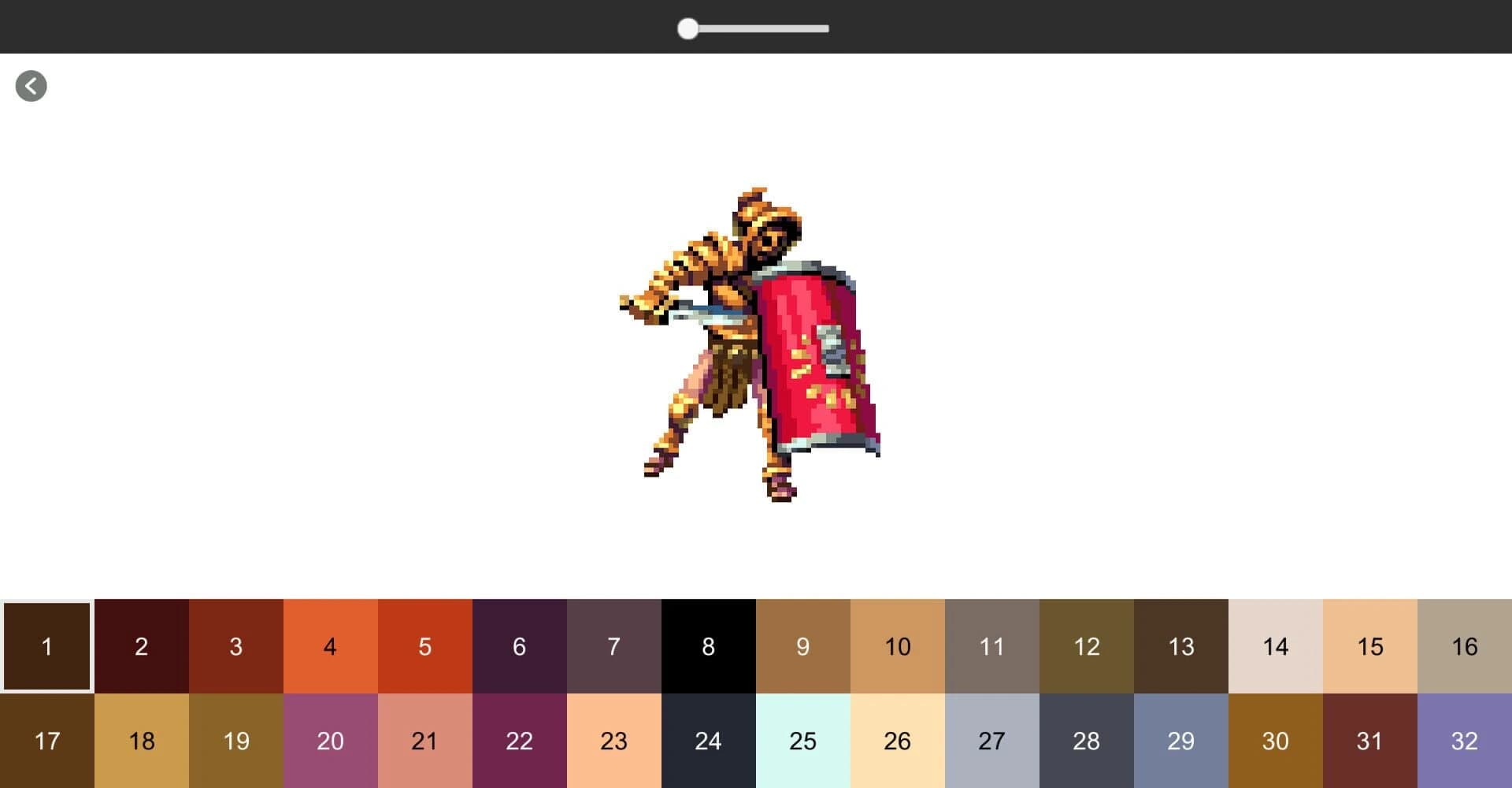 Coloring Pixel: Fantasy Characters screenshot 5
