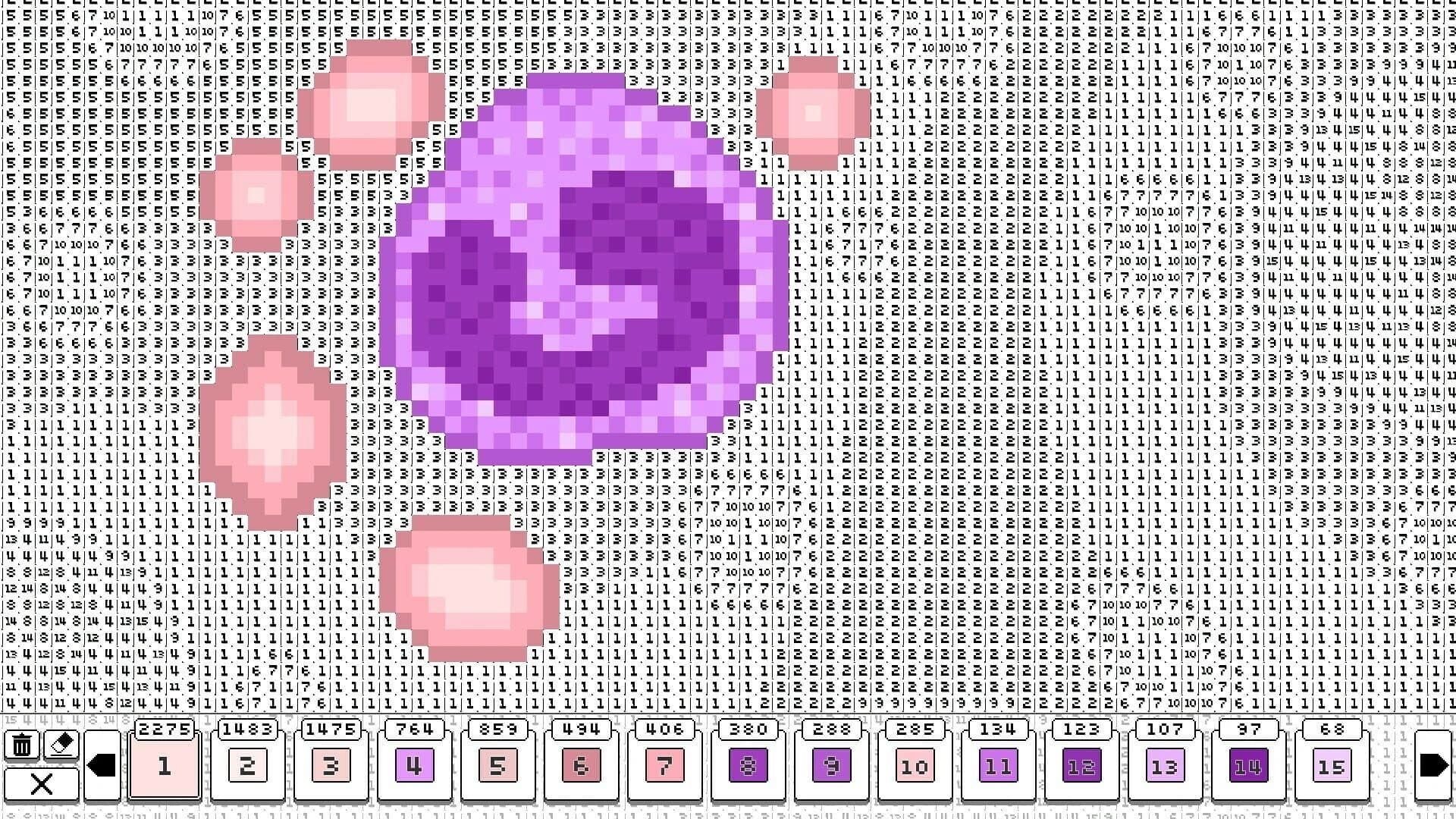 Coloring Pixels: Microscopic Pack screenshot 4