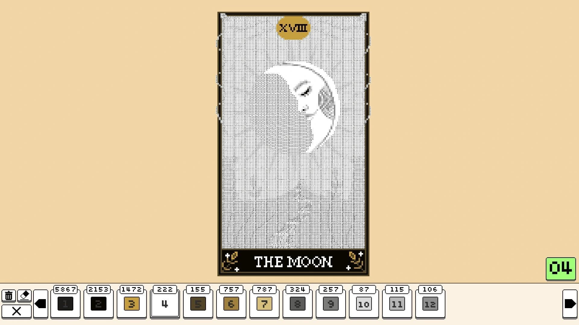 Coloring Pixels: Tarot Pack screenshot 3
