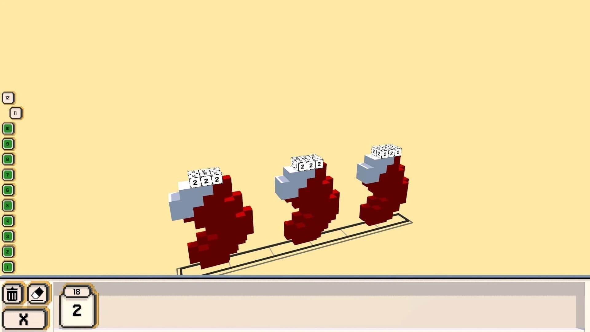 Coloring Voxels: Advent Pack screenshot 2