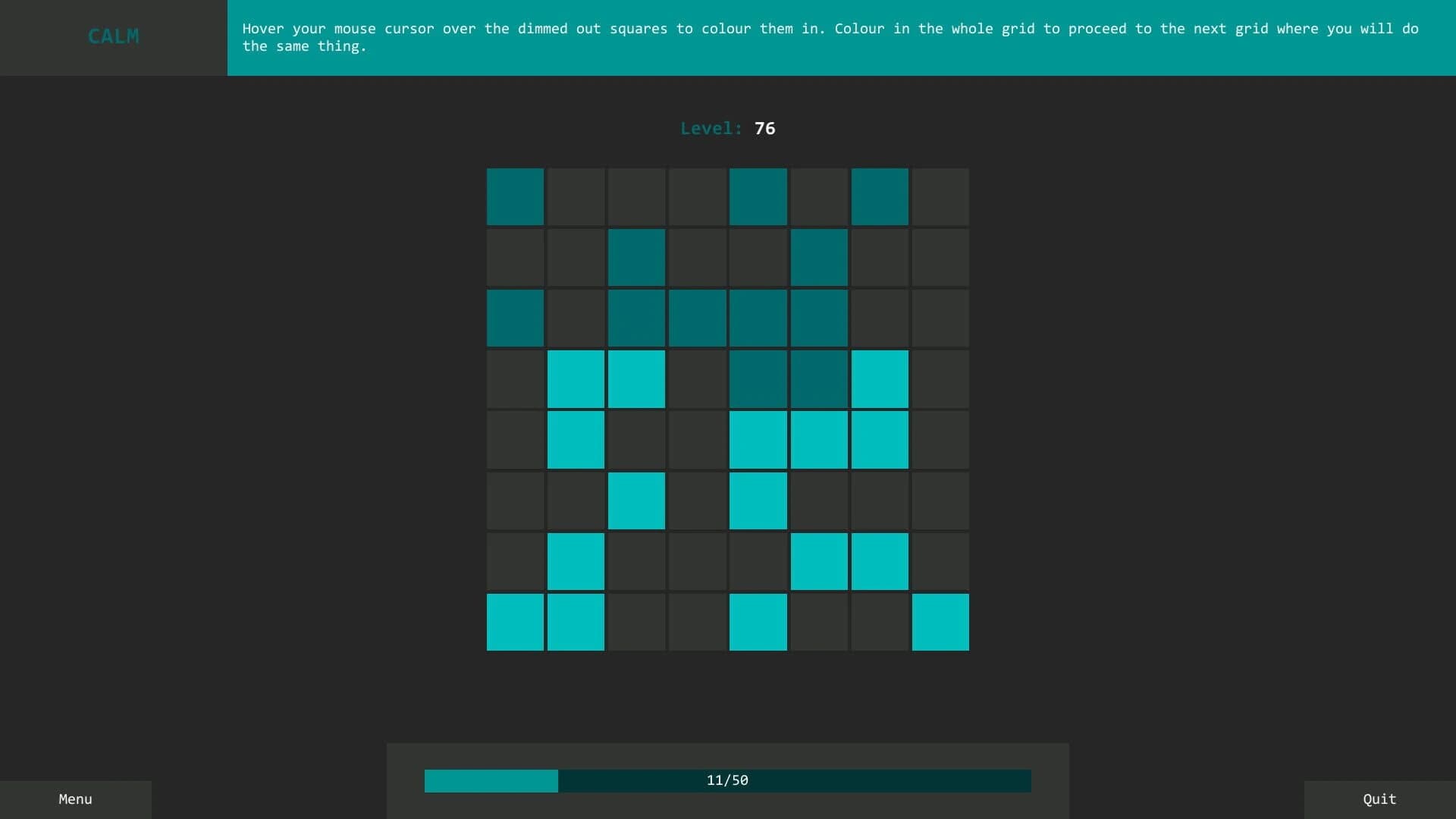 Colouration screenshot 2