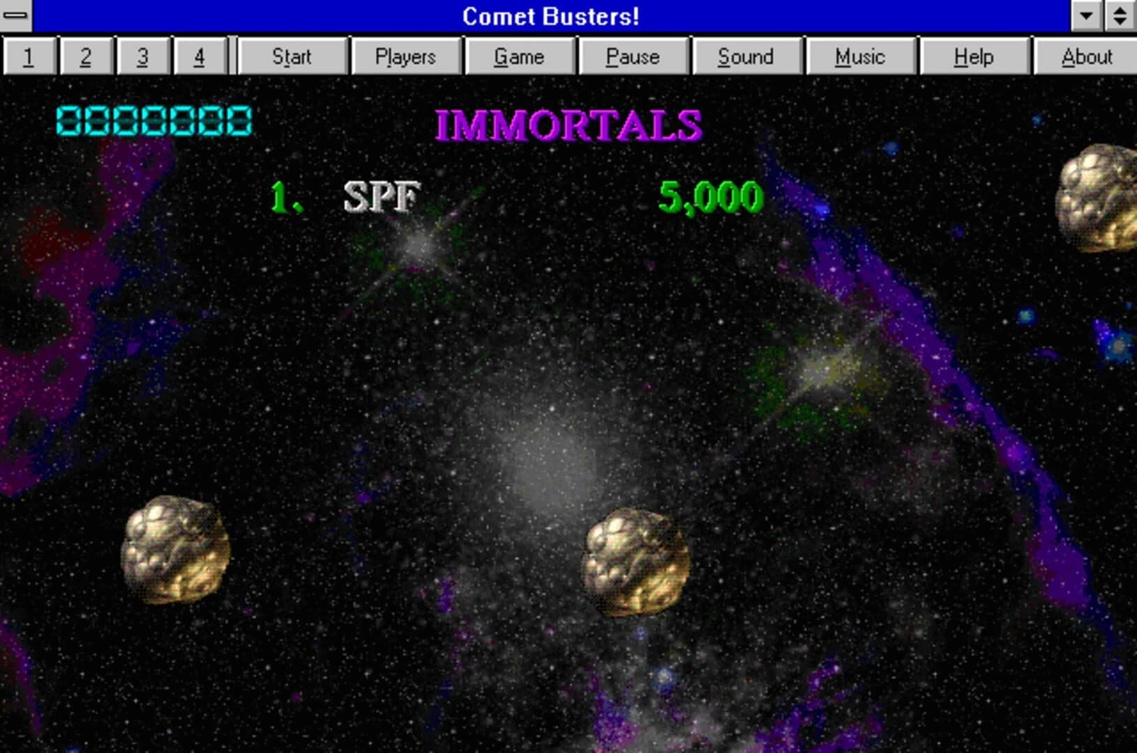 Comet Busters! screenshot 3