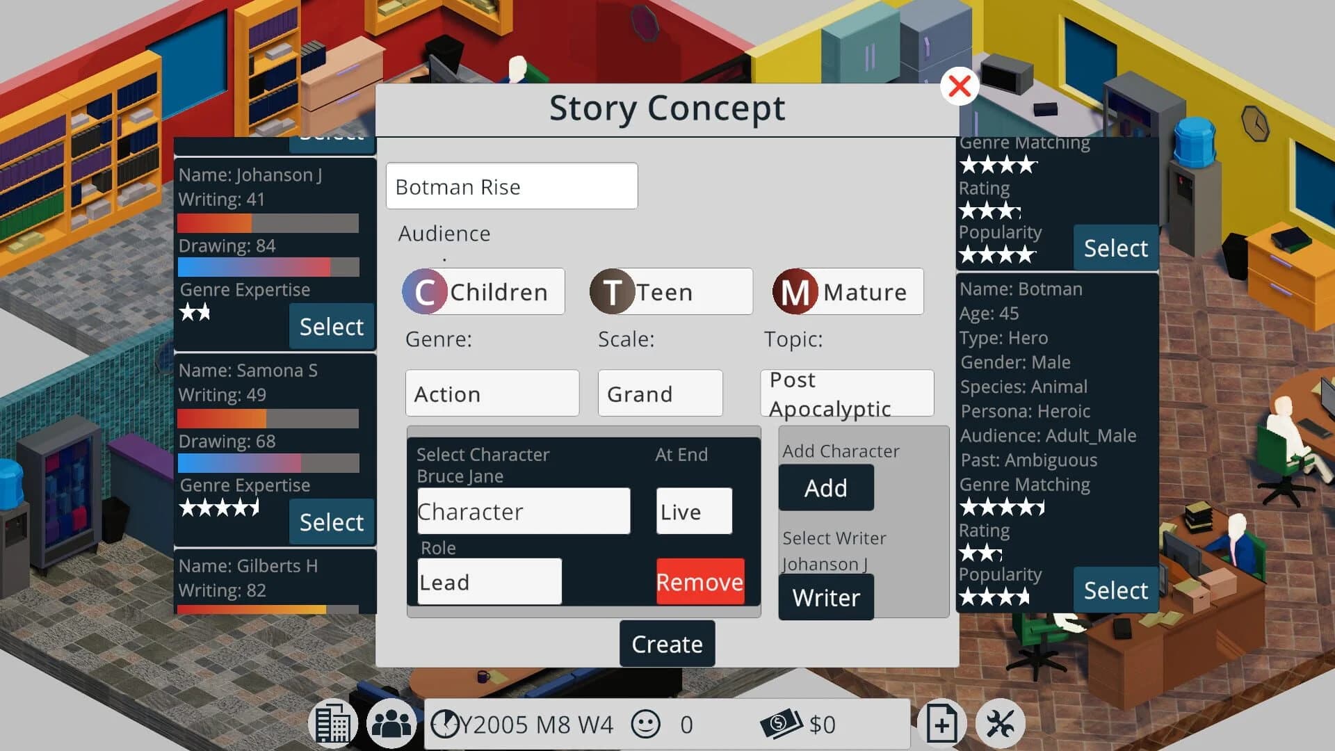 Comic Book Tycoon screenshot 3