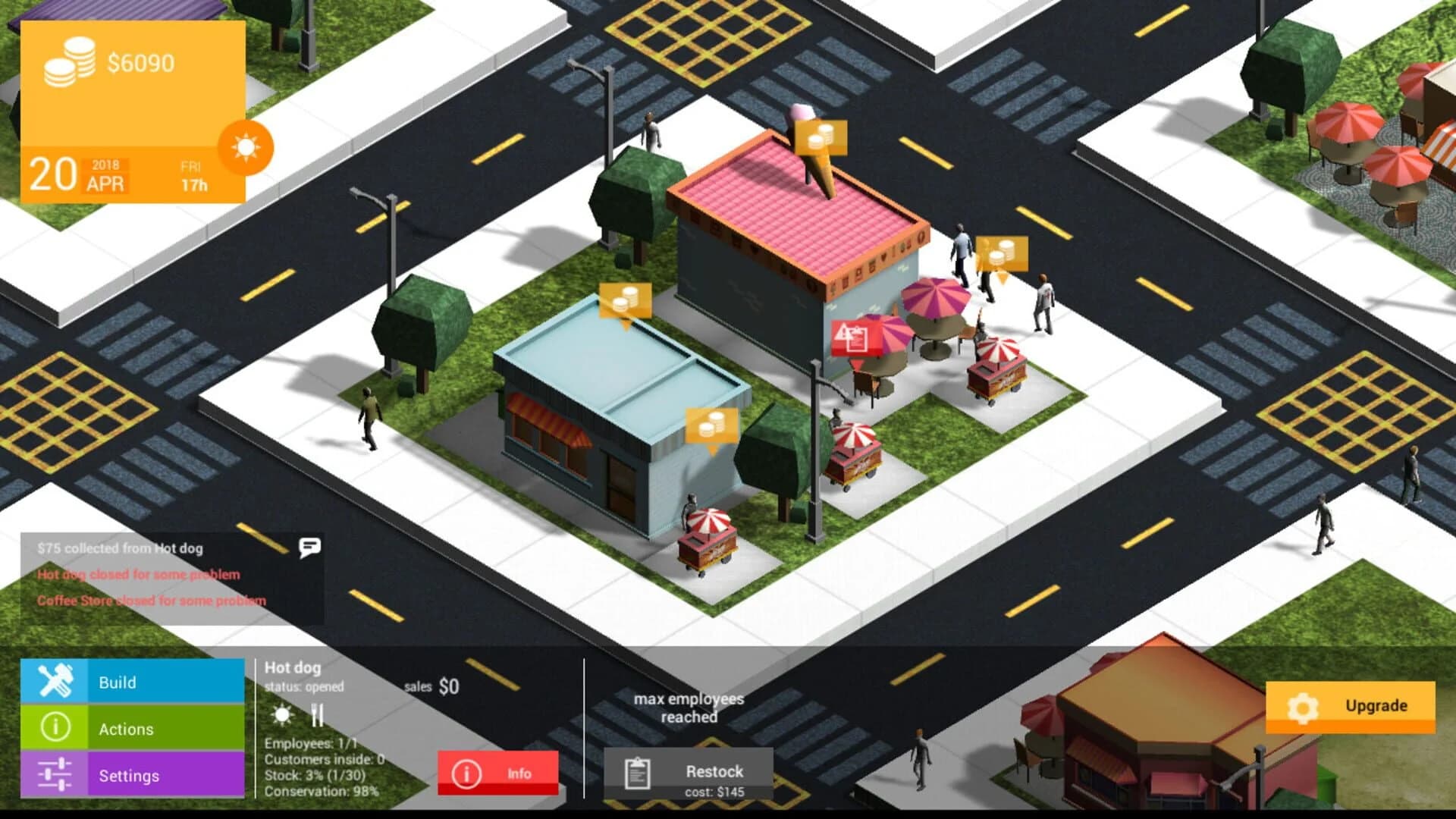 Commanager Tycoon screenshot 4