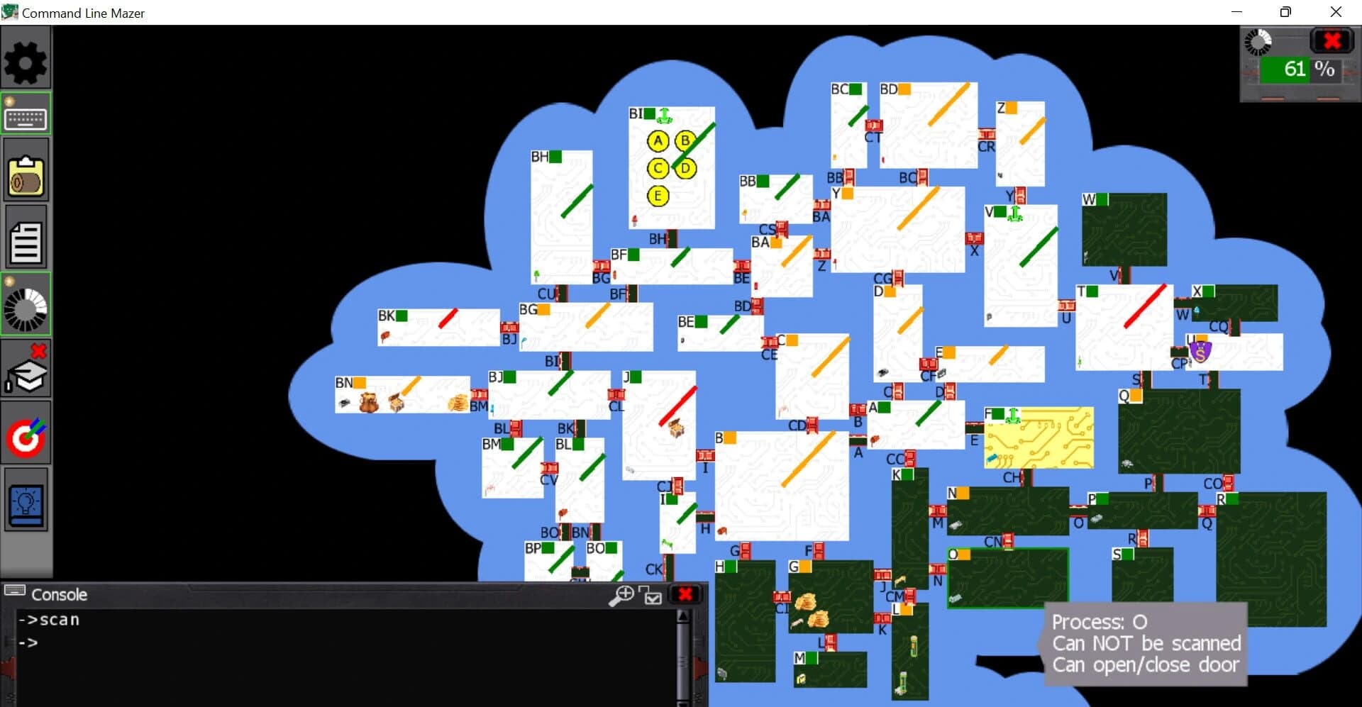 Command Line Mazer screenshot 4