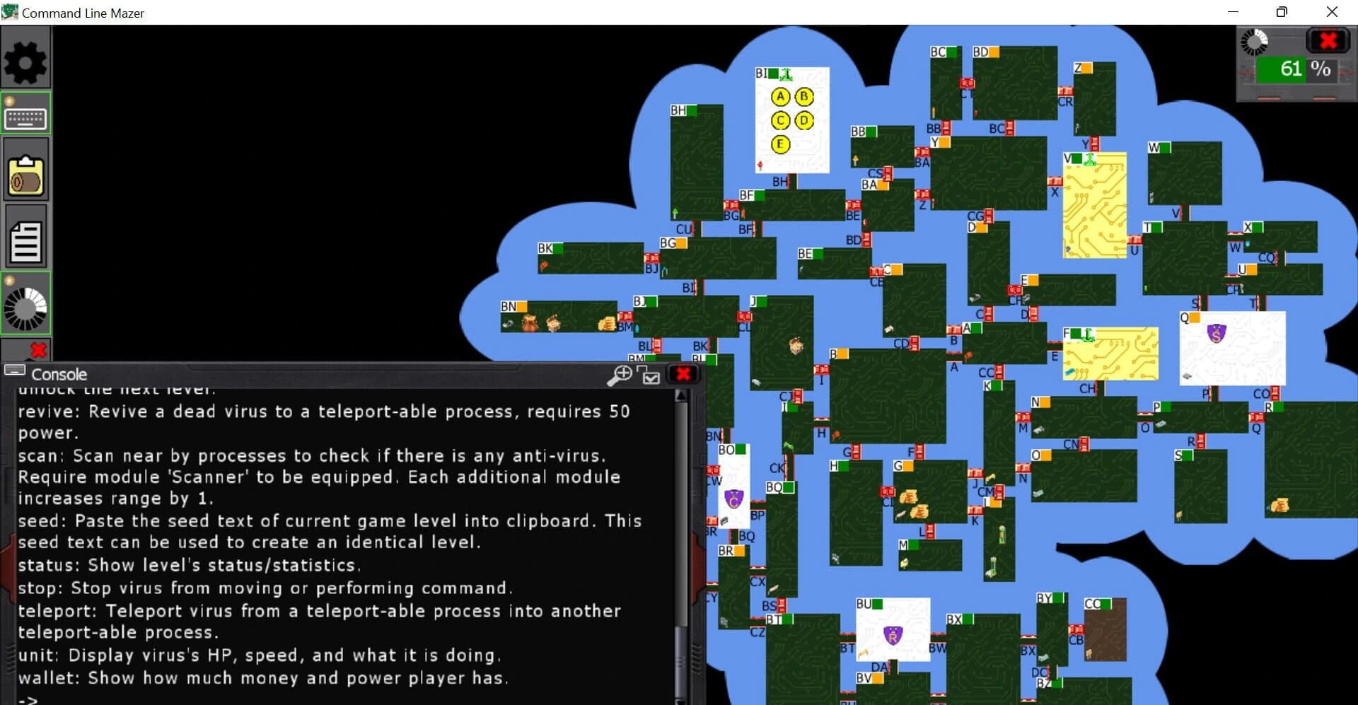 Command Line Mazer screenshot 5