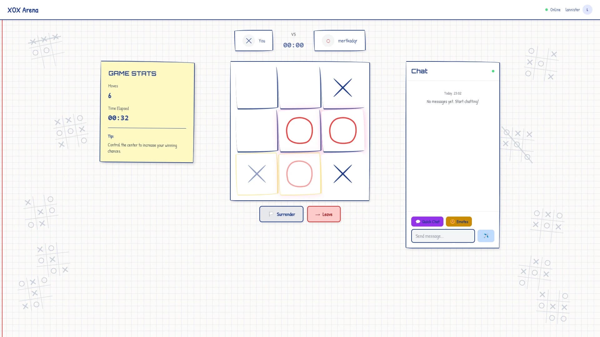 Competitive TicTacToe screenshot 1