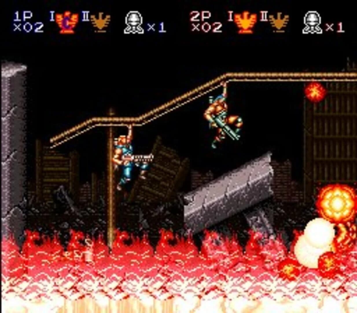 Contra III: The Alien Wars screenshot 1