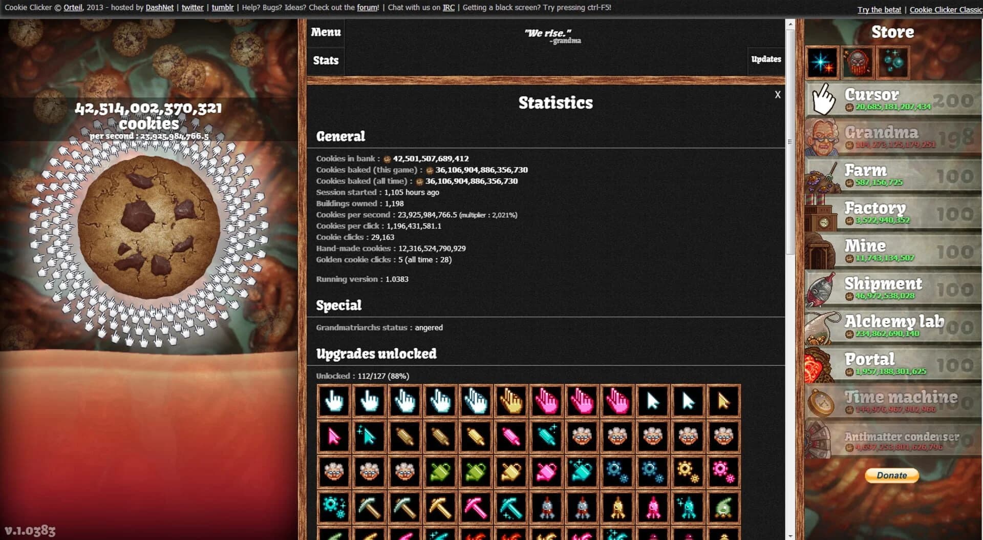 Cookie Clicker screenshot 3