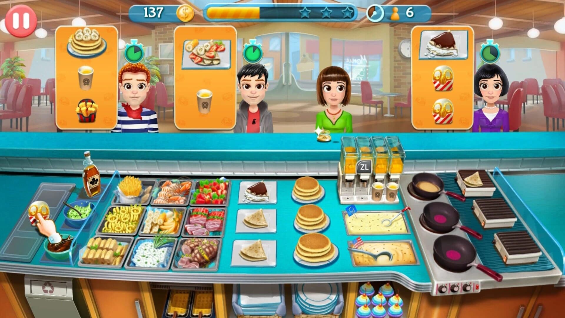Cooking Arena: Pancake Bar Tycoon screenshot 5